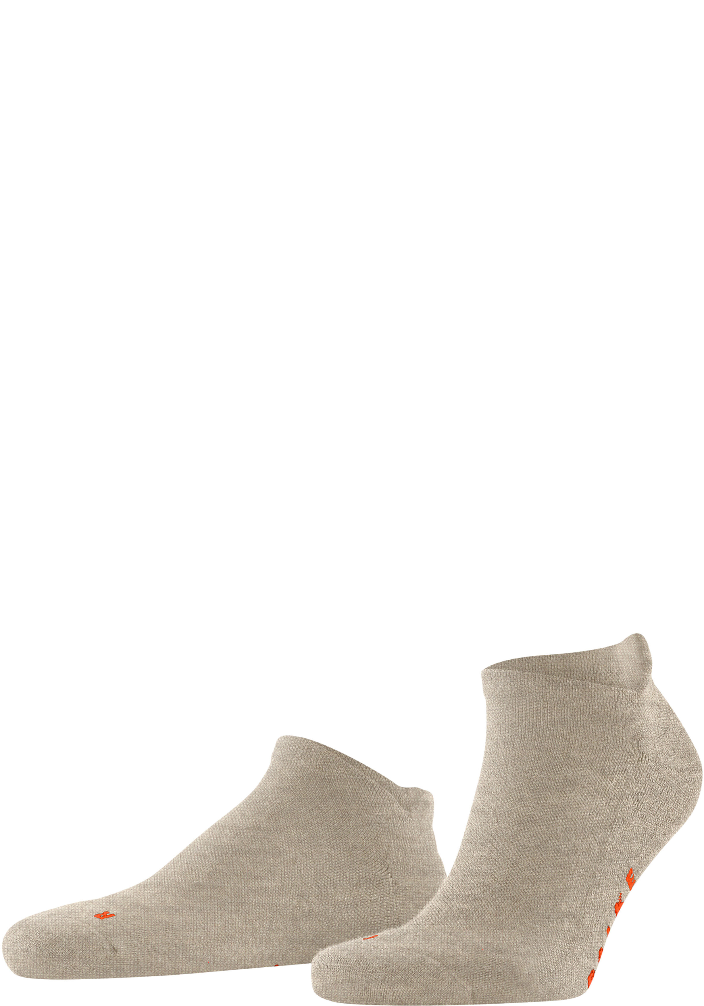 FALKE Keep Warm unisex sneakersokken, beige (beige melangeange)