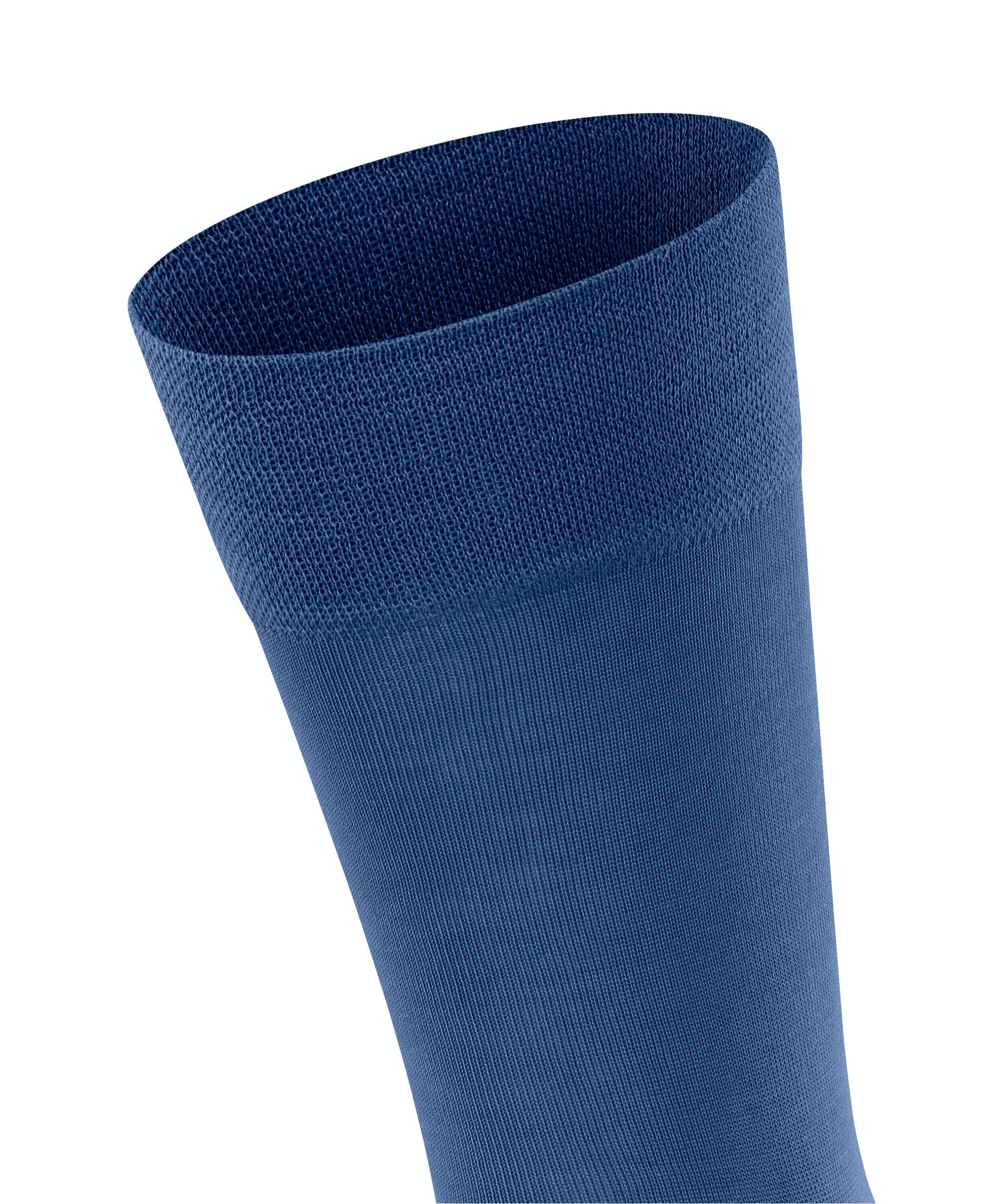 FALKE Sensitive Malaga herensokken, saffierblauw (sapphire)