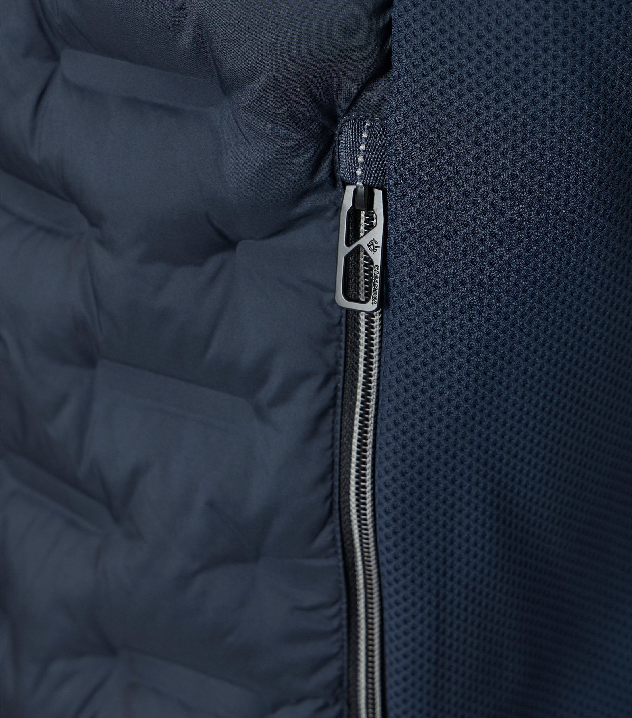 CASA MODA comfort fit bodywarmer, blauw, wit