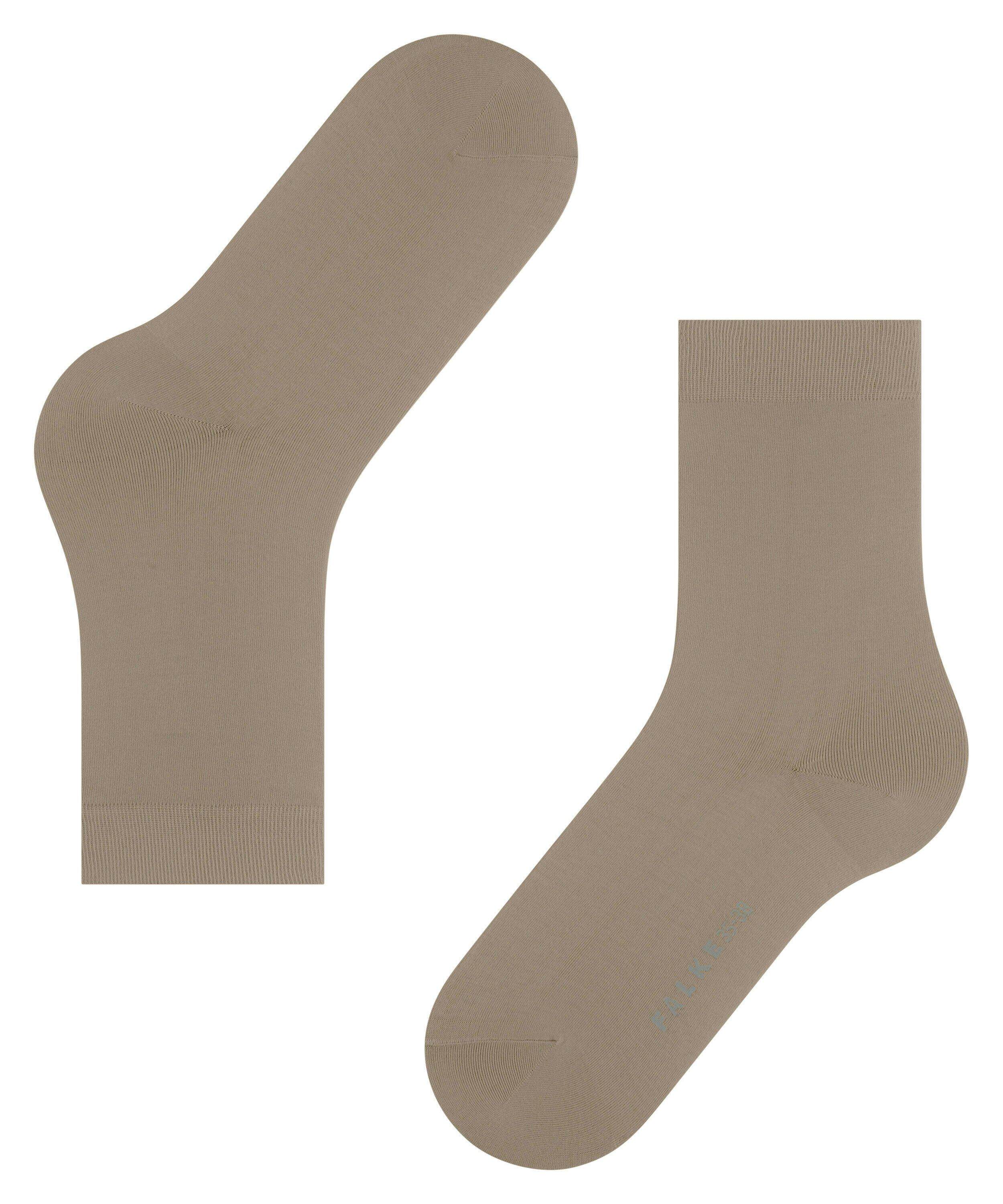 FALKE Cotton Touch damessokken, beige (nude)