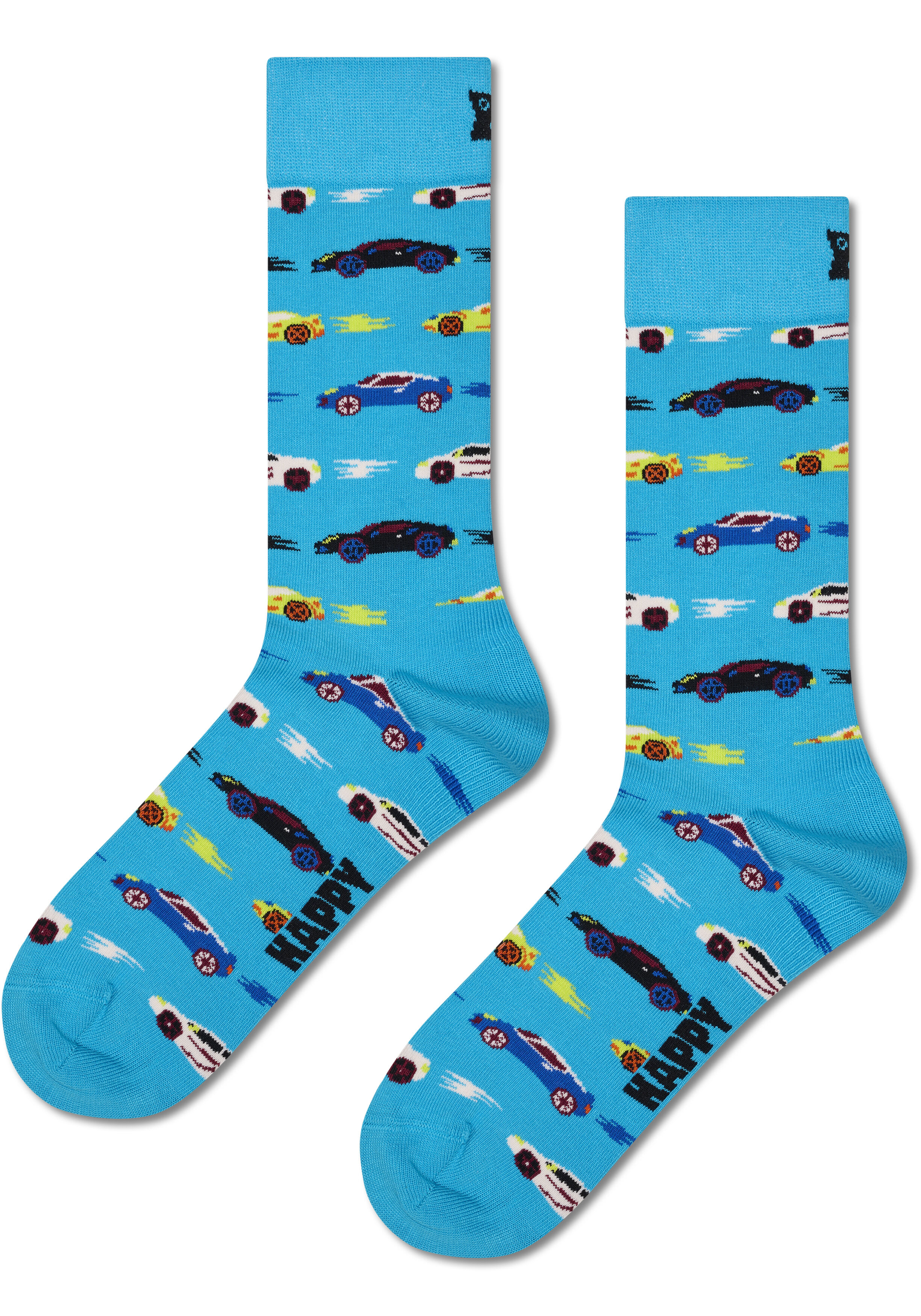 Happy Socks Fast Sports Socks Gift Set (3-pack), unisex sokken in cadeauverpakking, grijs