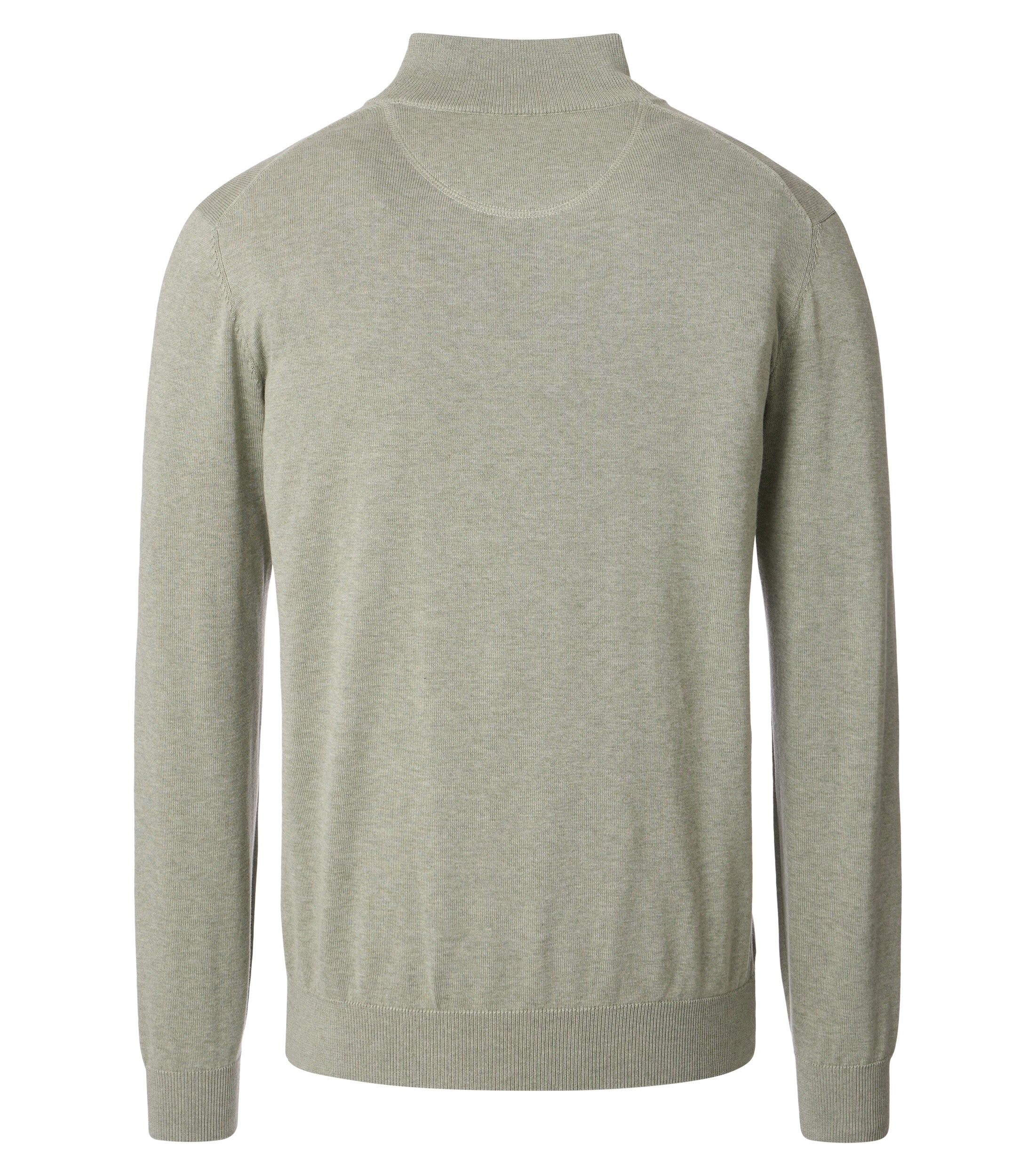 CASA MODA comfort fit schipperstrui, groen, beige
