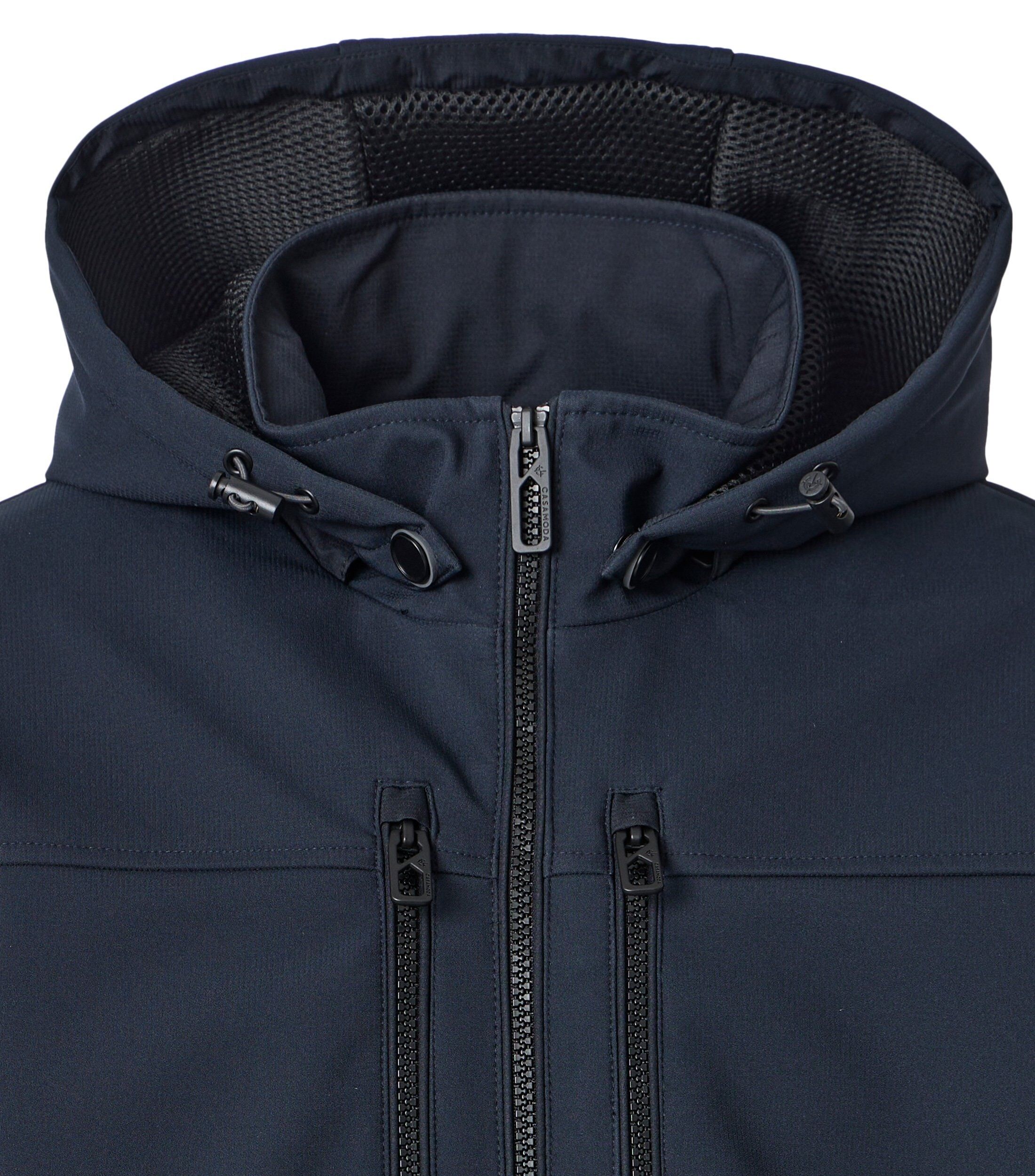 CASA MODA comfort fit tussenjas, blauw, donkerblauw, wit