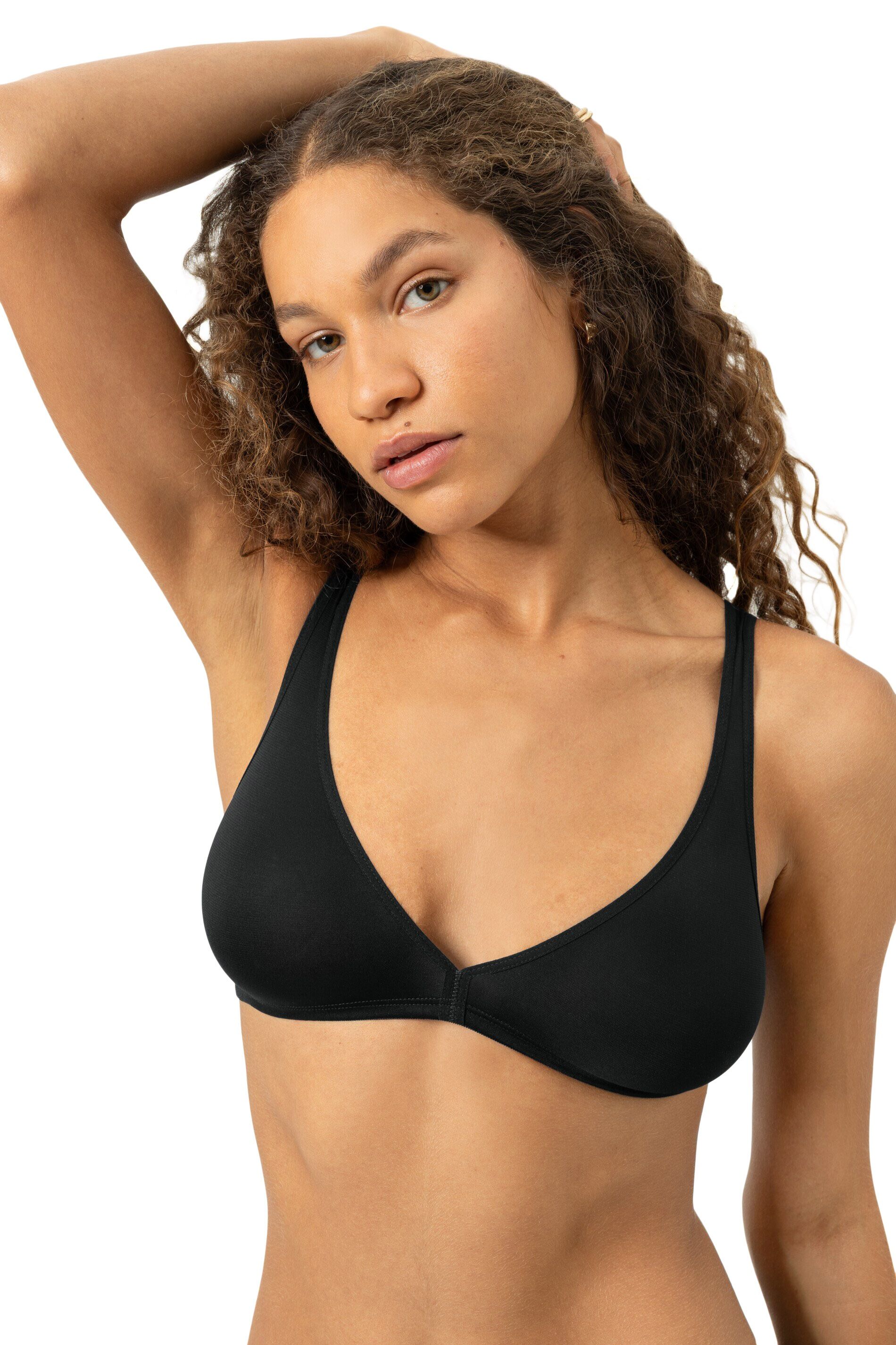 Mey dames bustier Soft Shape, voorgevormde beugelloze bralette, zwart