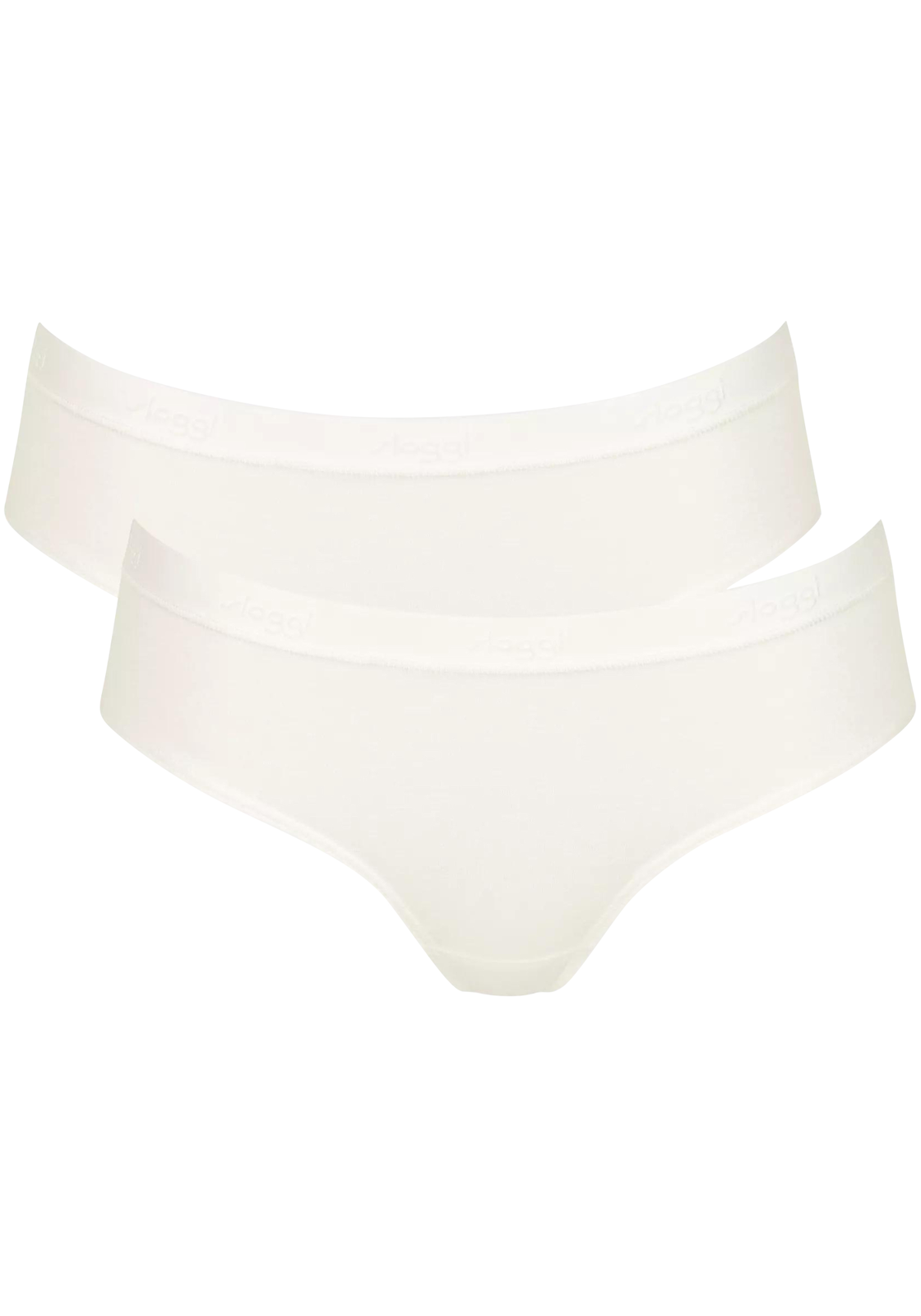 1-7611358852765-sloggi-ondergoed_HR Sloggi Women GO Casual Hipster (2-pack), dames slip, wit