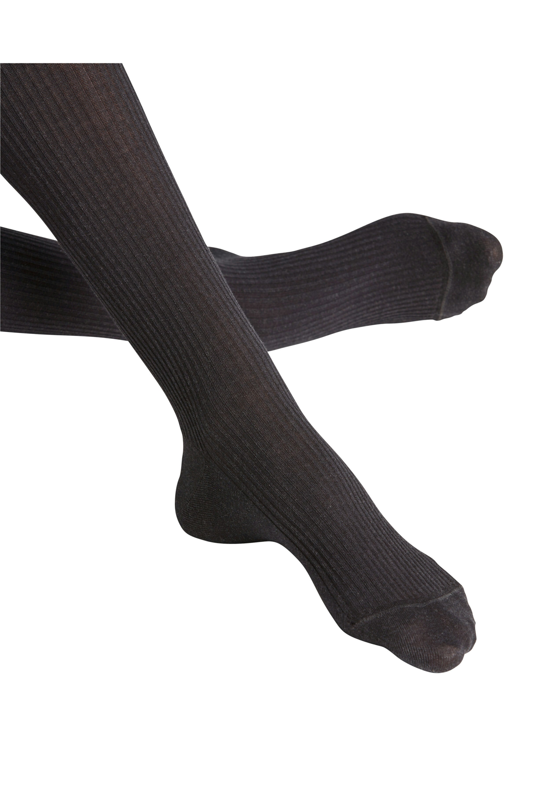 FALKE Family Rib TI dames panty, anthra.melange FALKE Family Rib TI dames panty, anthra.melange