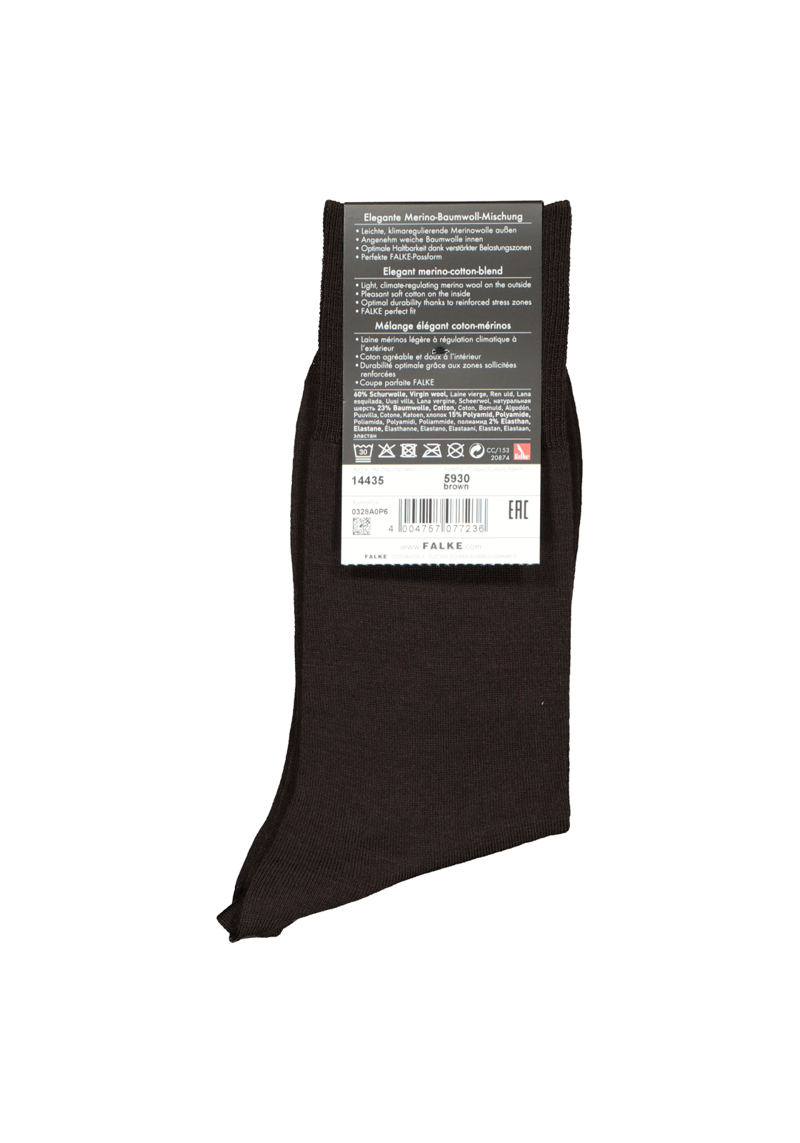 4-4004757077236_falke_sokken__HR FALKE Airport herensokken, bruin (brown)