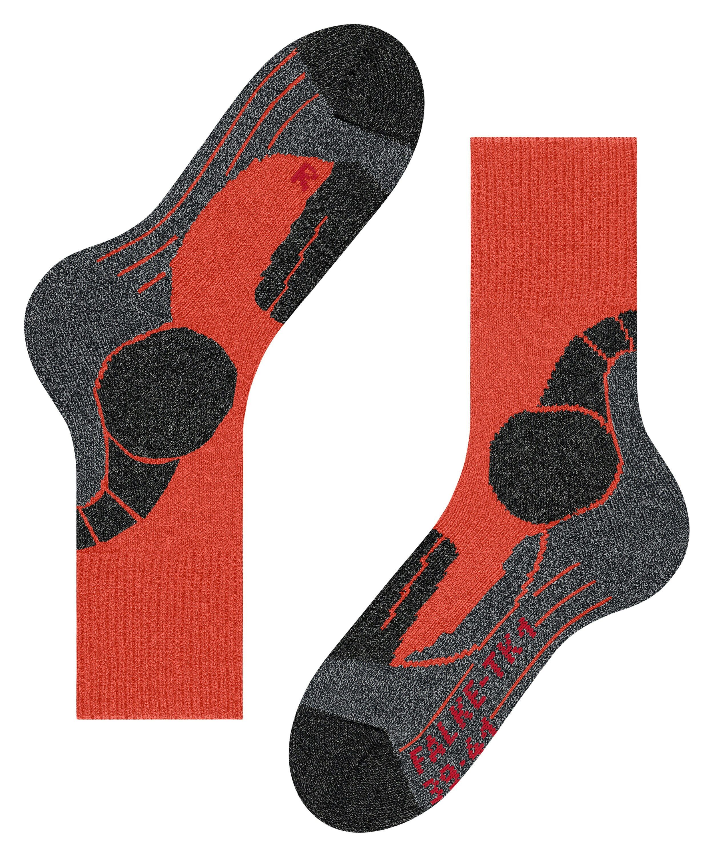 FALKE TK1 Adventure heren trekking sokken, oranje (electric orange)