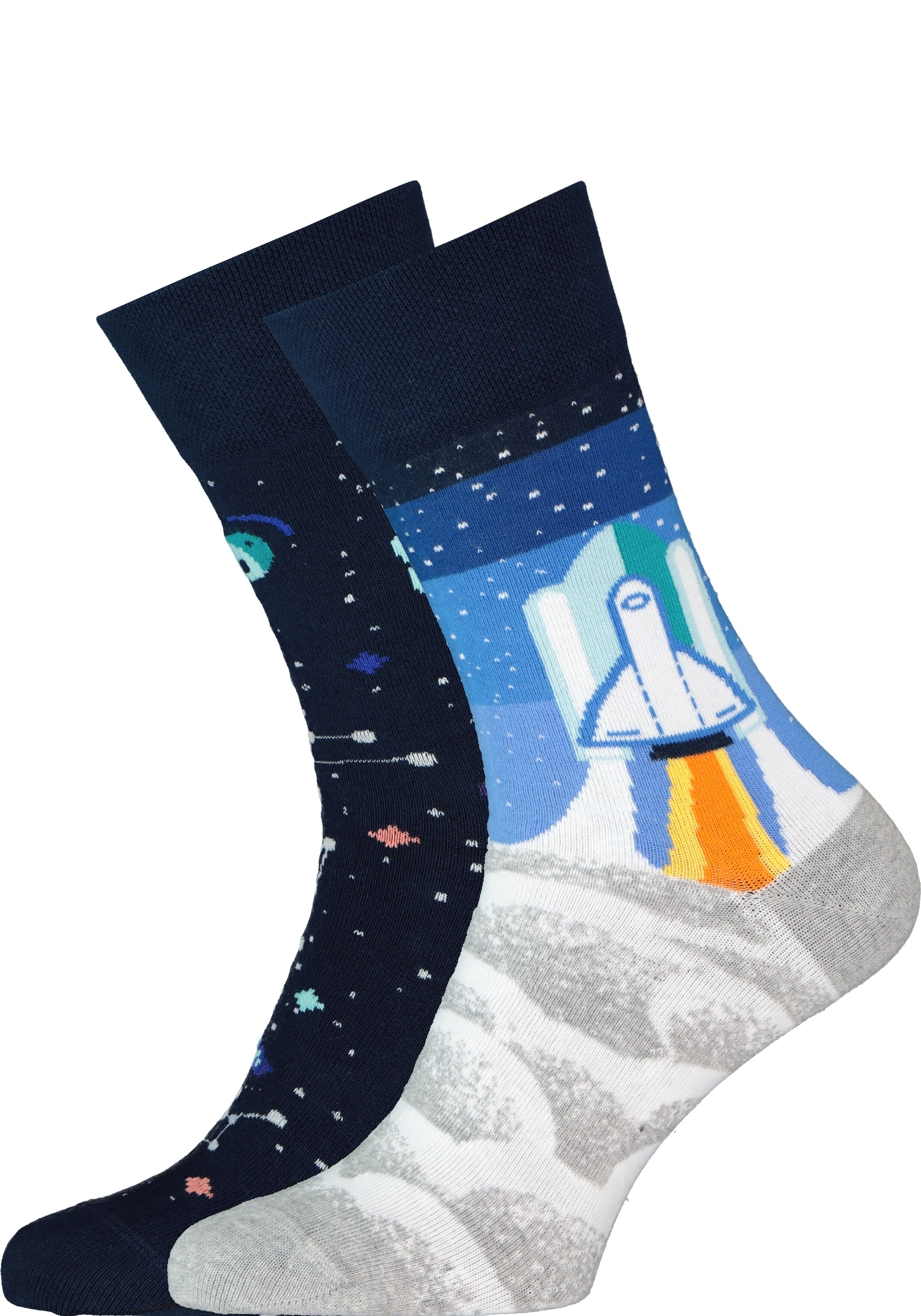 Many Mornings unisex sokken Space Trip
