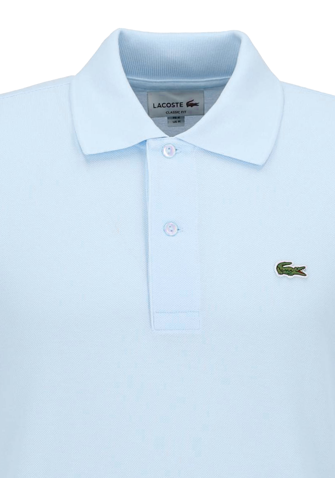 Lacoste Classic Fit polo, beekjes blauw Lacoste Classic Fit polo, beekjes blauw