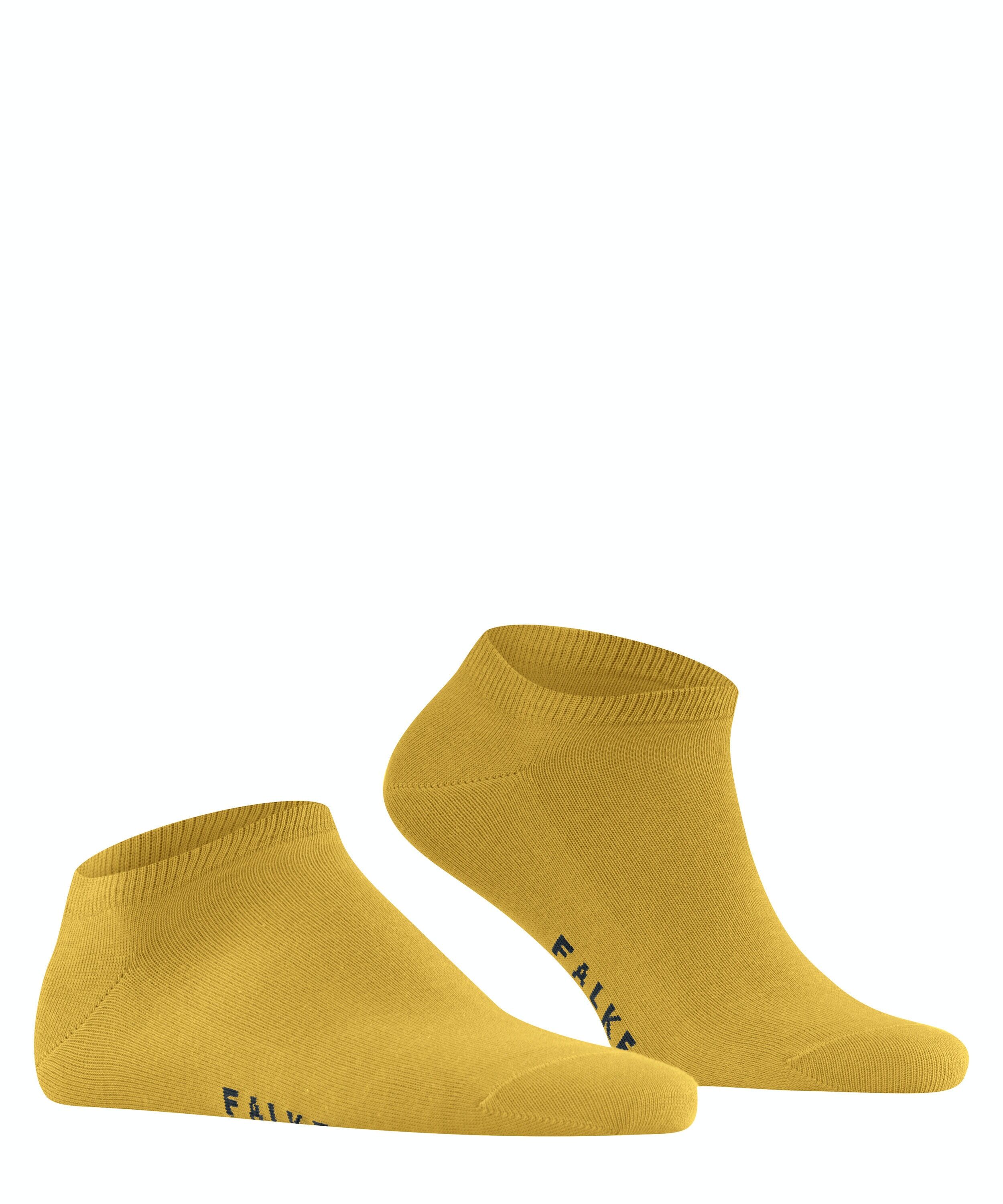 FALKE Family heren sneakersokken, okergeel (nugget)