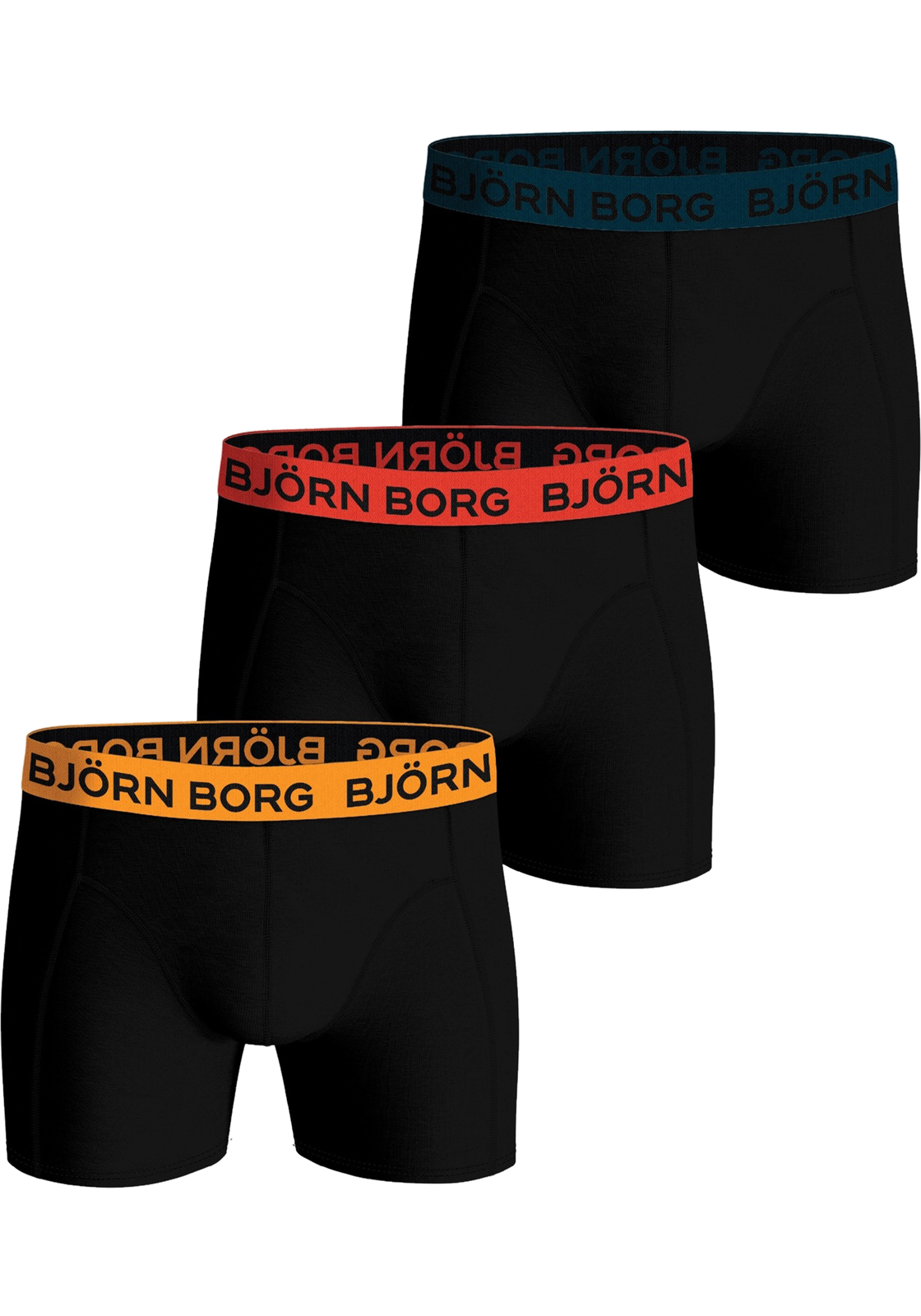 1-7321465528551-bjorn_borg_HR Bjorn Borg Cotton Stretch boxers, heren boxers normale lengte (3-pack), multicolor