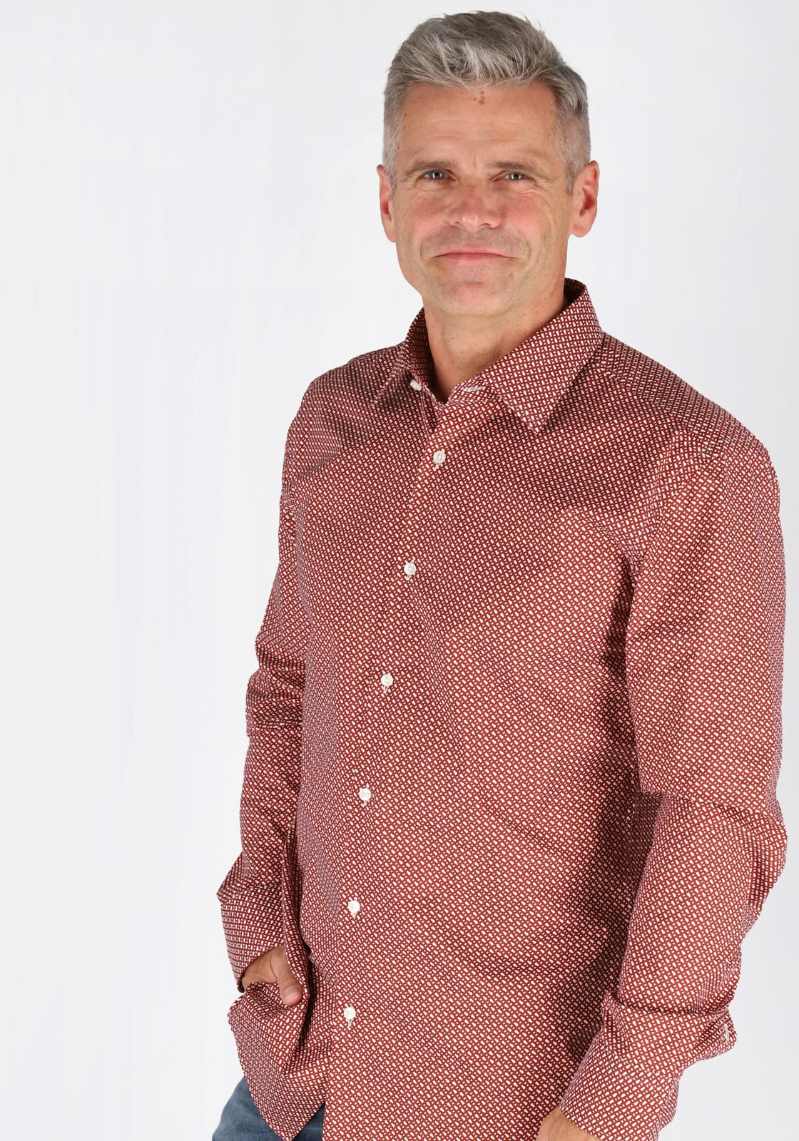 6-4063538140255-hemdvoorhem-Shoot_Bertil_926327-tm_sep_2028-hugo_boss-50478620-612_HR HUGO BOSS Hank slim fit overhemd, popeline, rood dessin