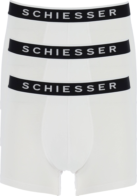 SCHIESSER 95/5 shorts (3-pack), wit SCHIESSER 95/5 shorts (3-pack), wit