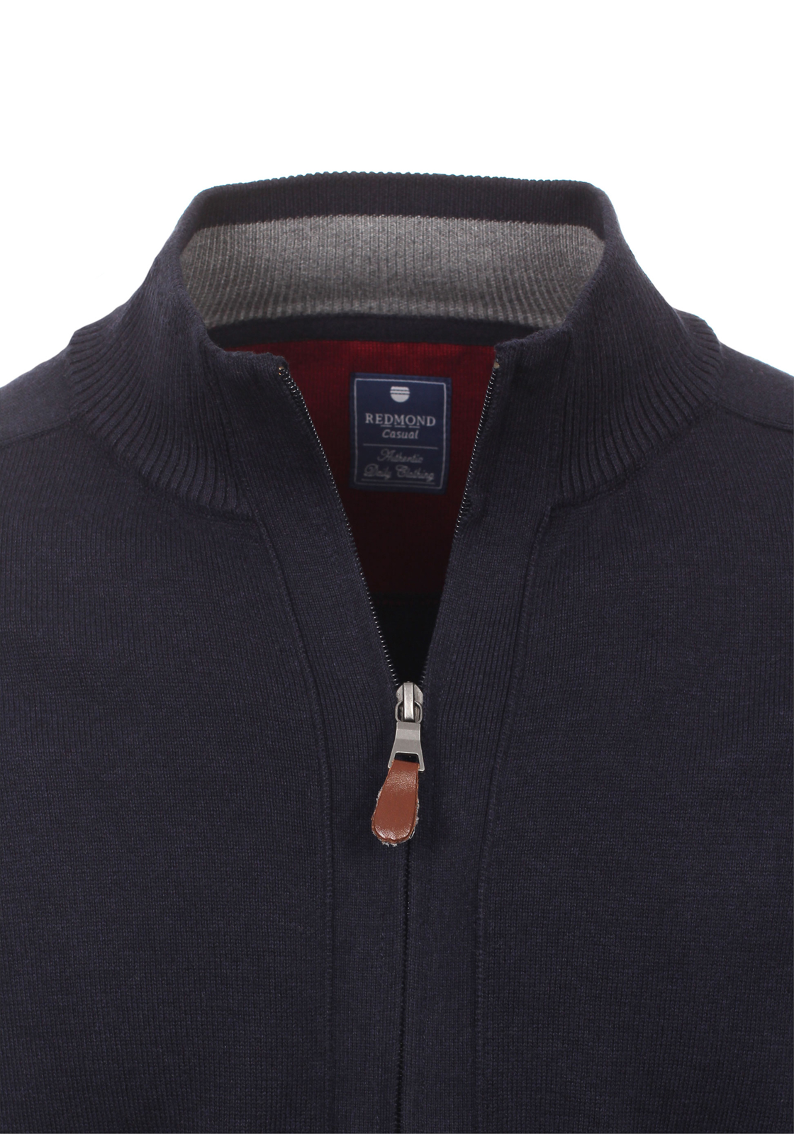 4-4049807430234-redmond-vest_HR Redmond heren vest katoen, met rits, marine blauw