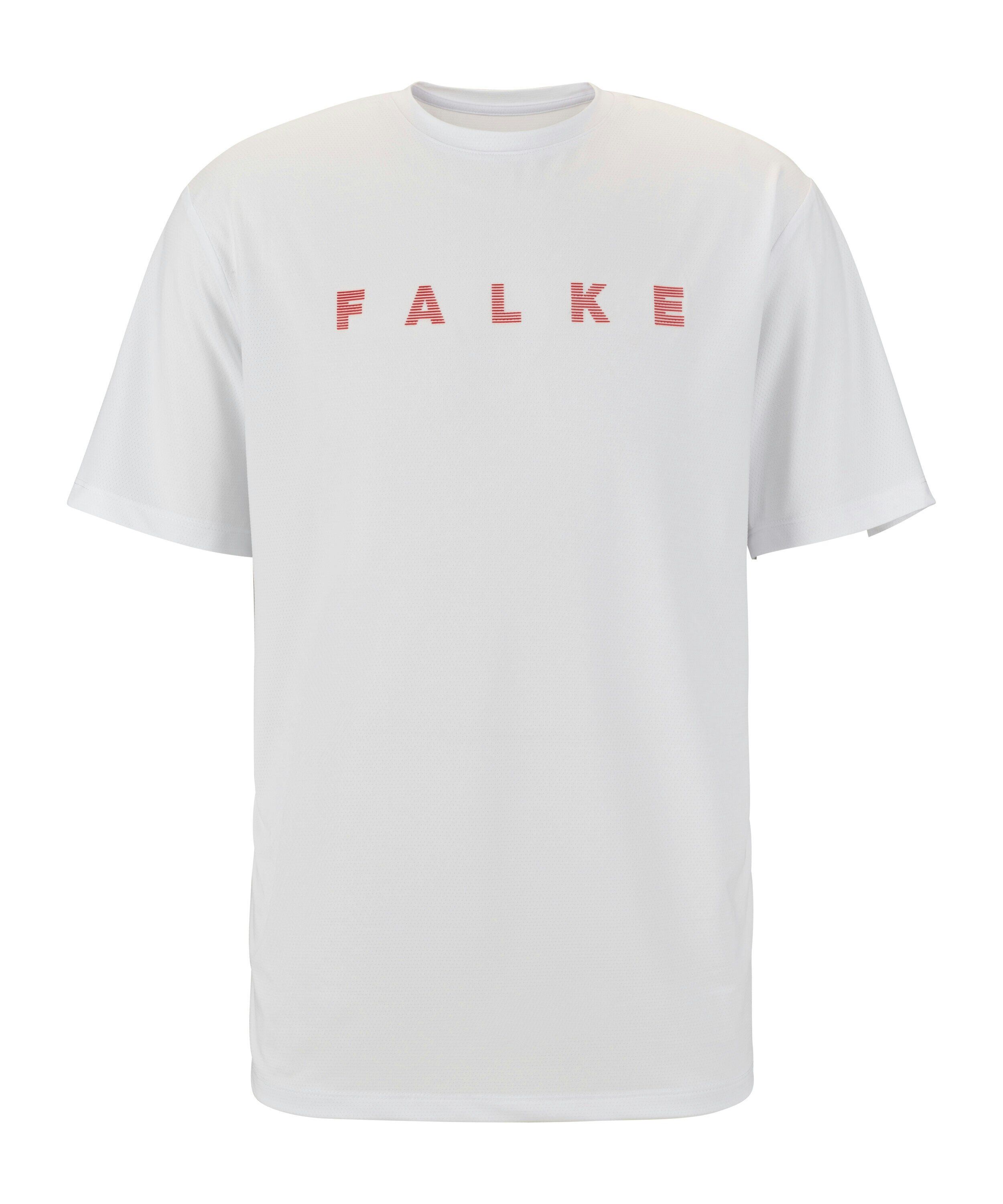 FALKE heren training T-shirt, wit (white)
