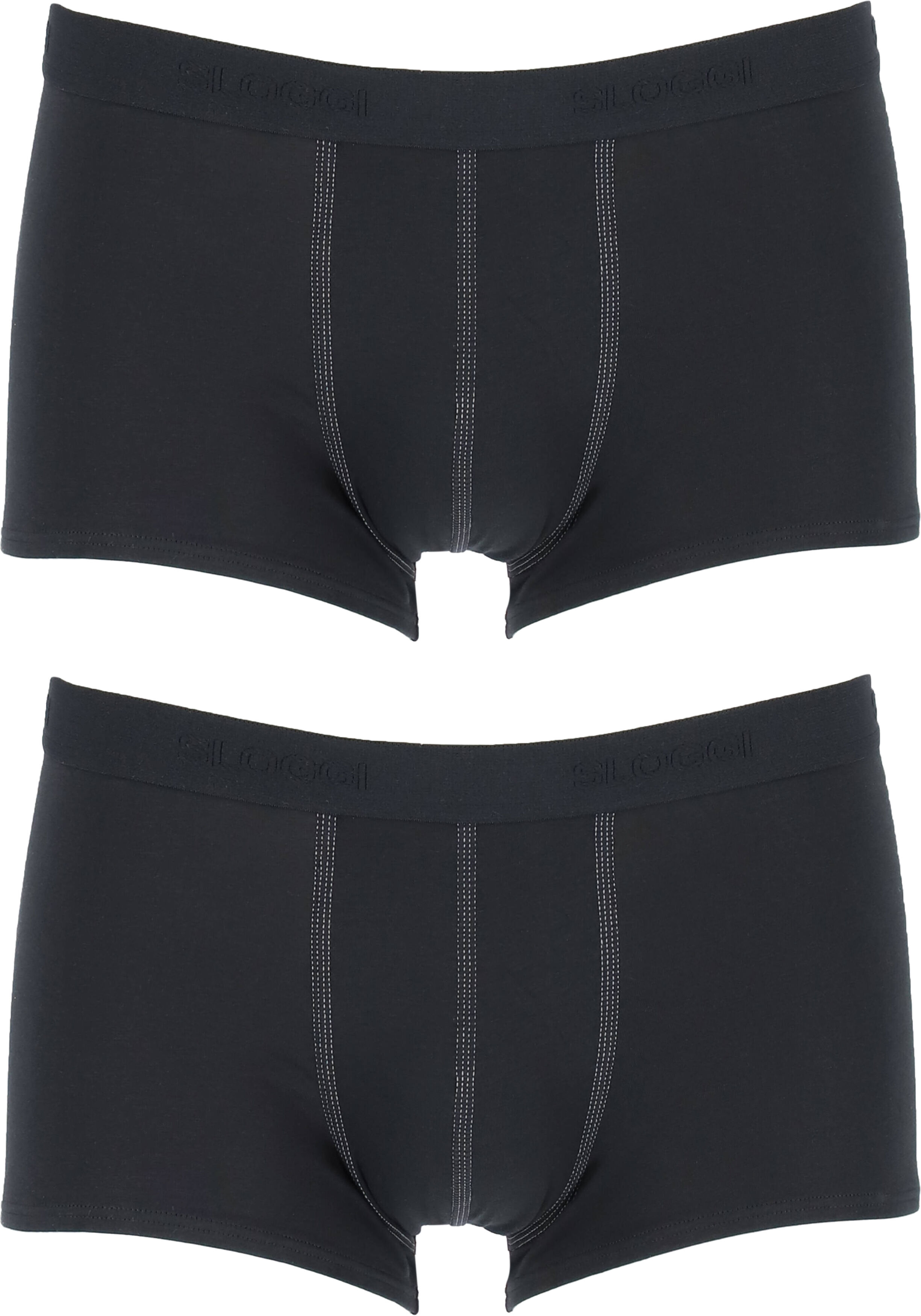 Sloggi Men 24/7 Hipster, heren boxers (2-pack), zwart
