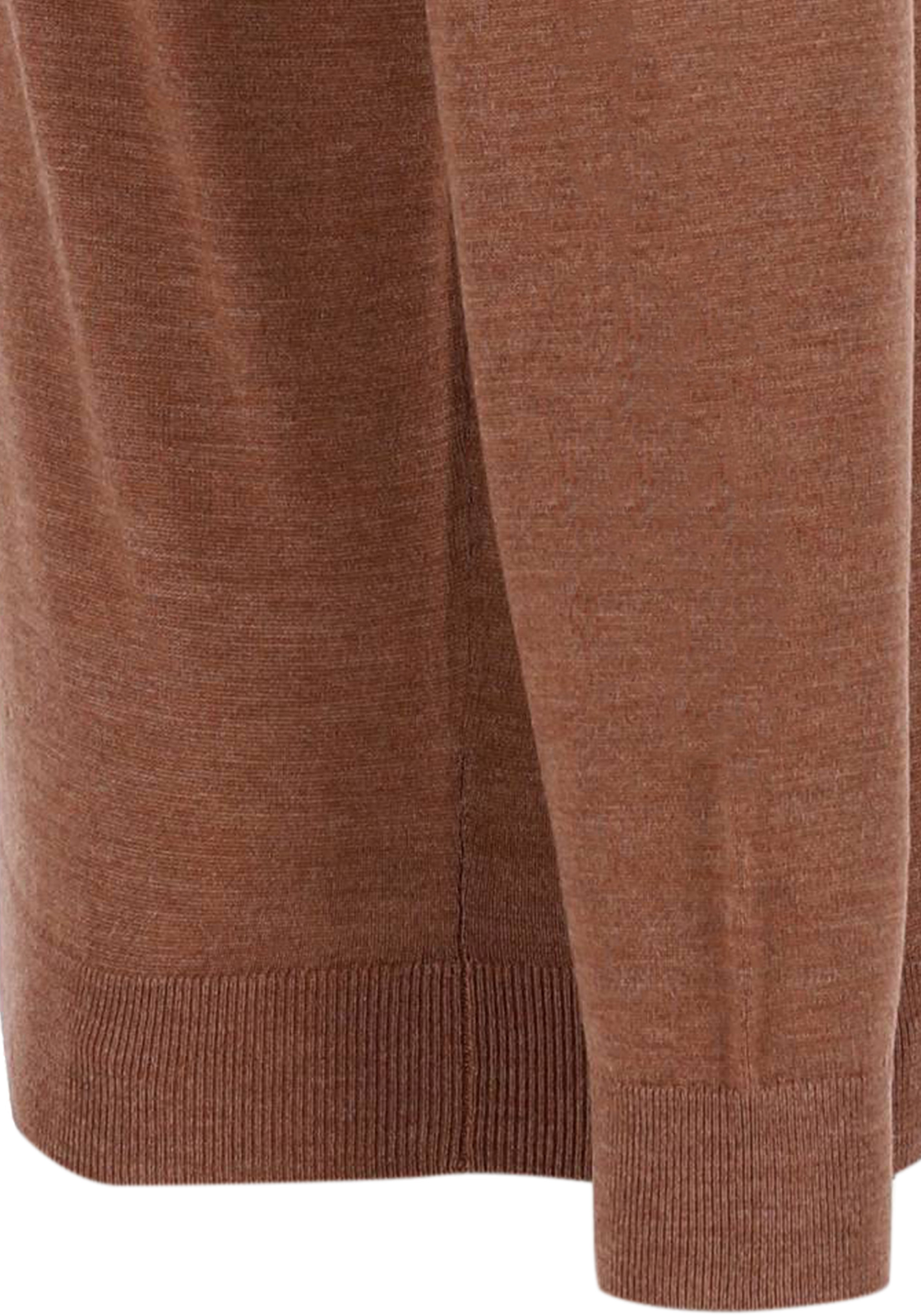 MARVELIS modern fit trui wol, O-hals, noga bruin MARVELIS modern fit trui wol, O-hals, noga bruin