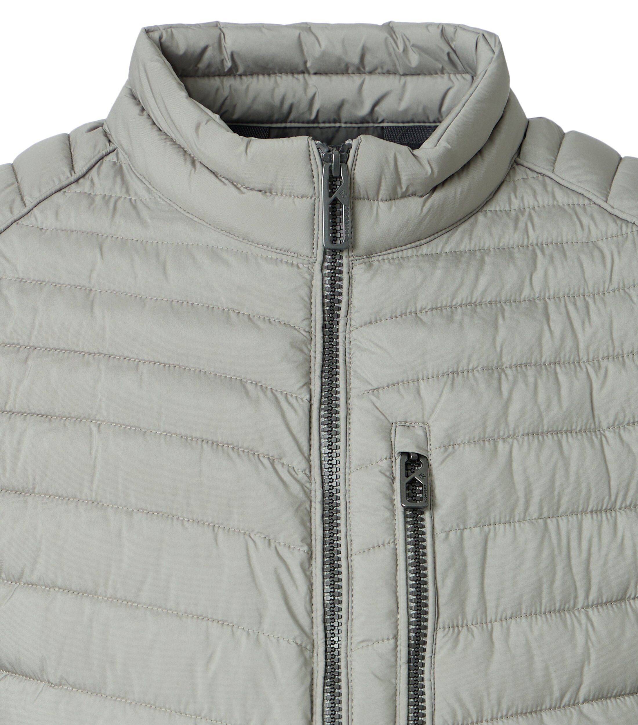 CASA MODA comfort fit tussenjas, grijs, wit