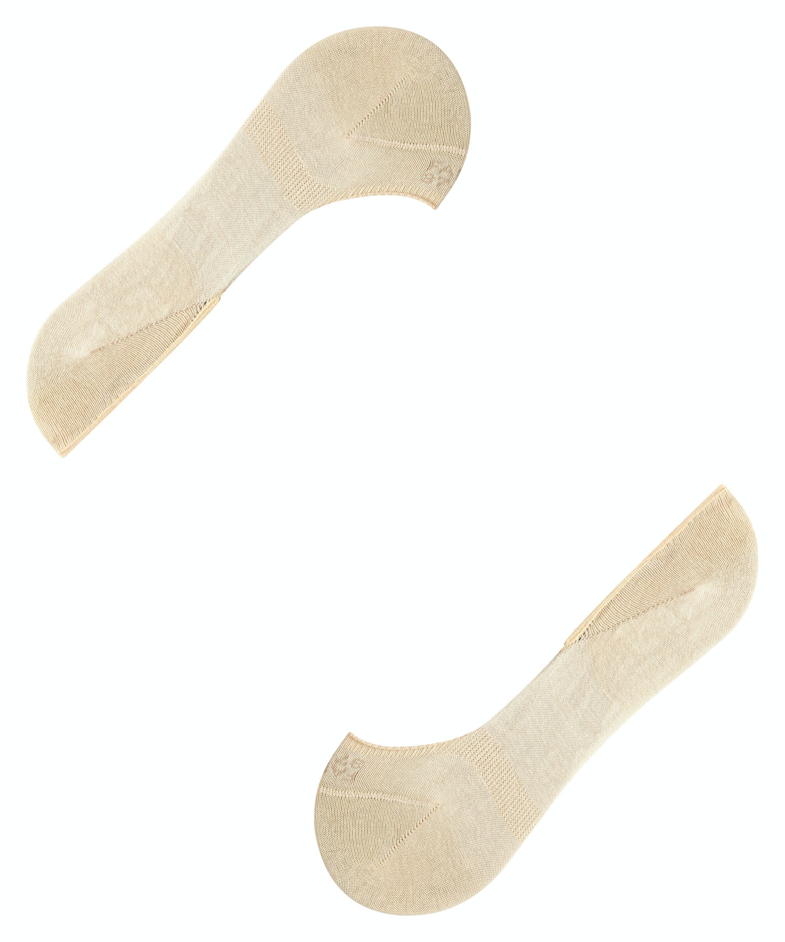 FALKE Step Medium Cut dames kousenvoetjes, creme (cream)