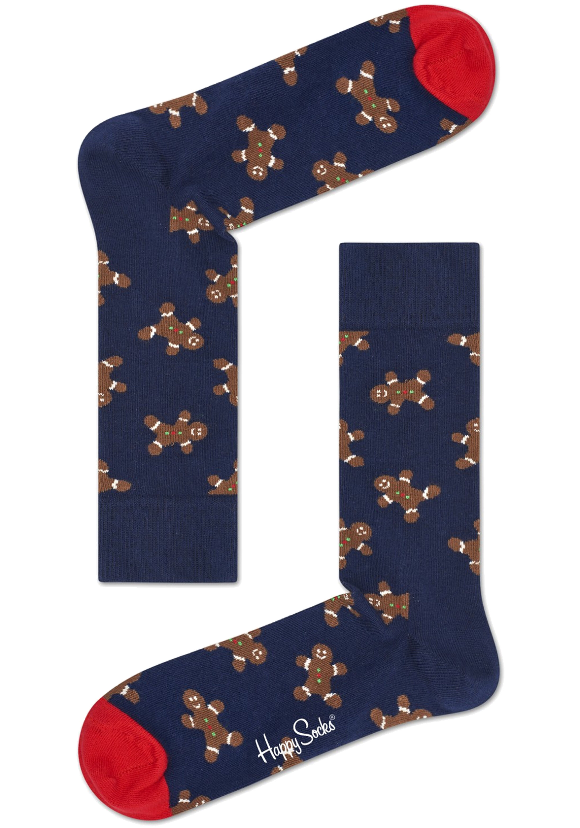 Happy Socks Gingerbread Sock, unisex sokken
