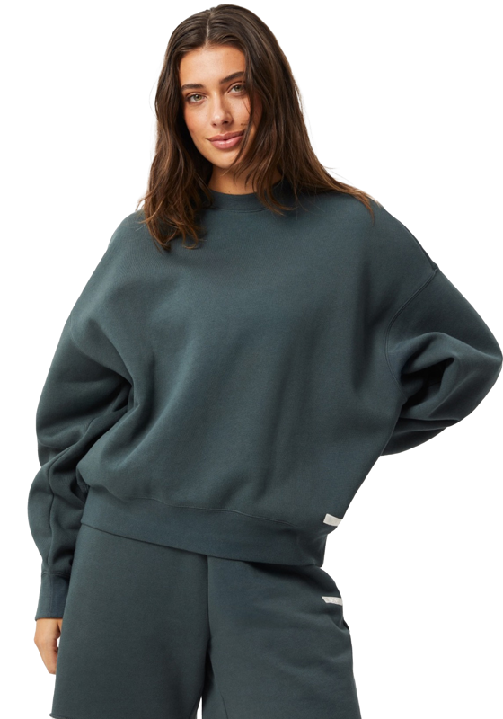 Bjorn Borg dames Studio Oversized Crew, petrol Bjorn Borg dames Studio Oversized Crew, petrol