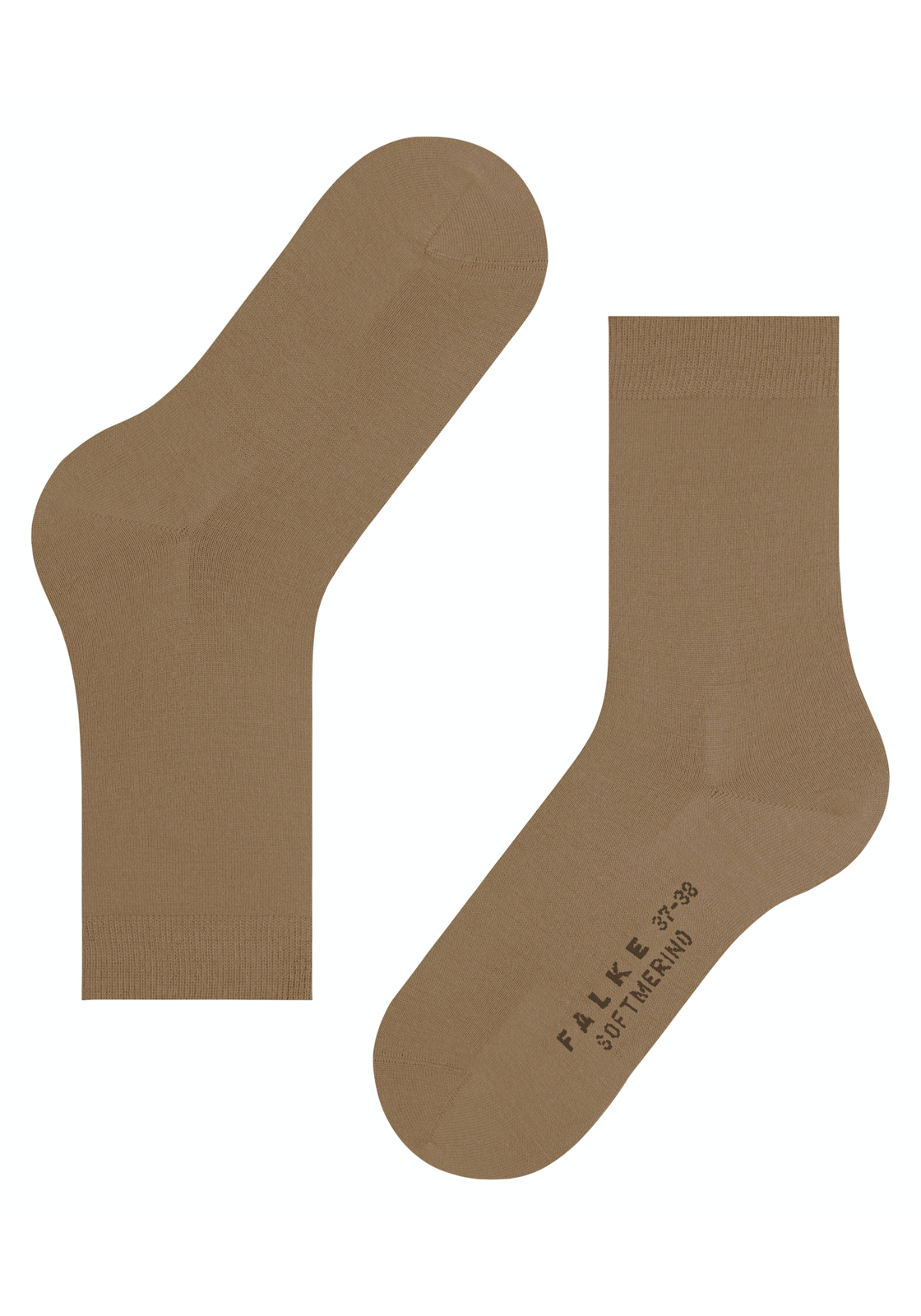 image_5_1613-9512-detail-2-63d0ec63d2884jpgautofo FALKE Softmerino damessokken, bruin (wholegrain)
