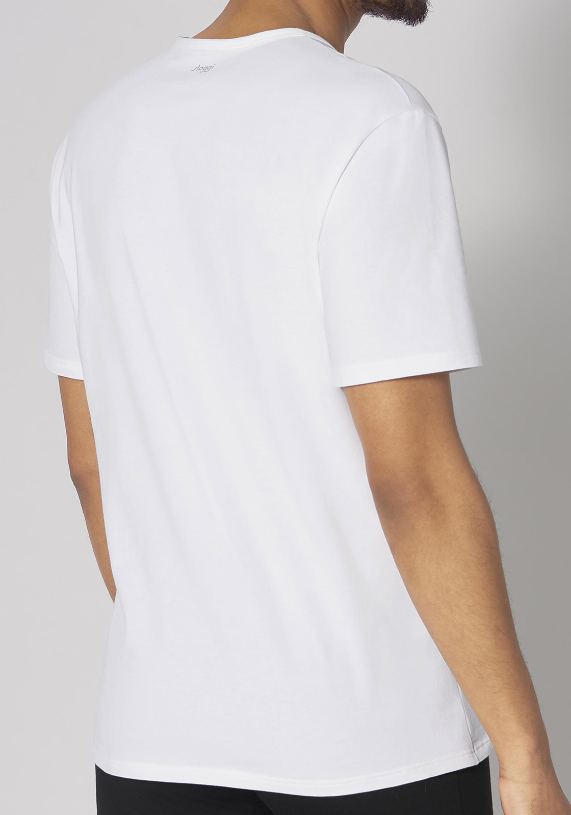 3-7613129952032-sloggi-men-go-shirt-v-regular_HR Sloggi Men GO Shirt V-Neck Regular Fit, heren T-shirt (1-pack), wit
