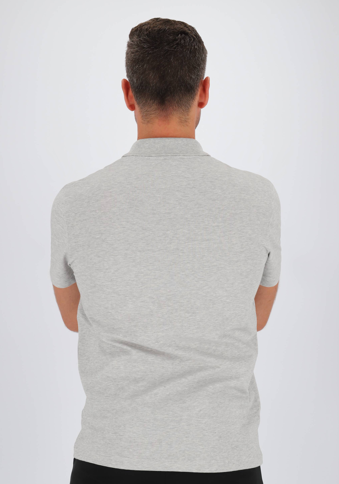 Lacoste Sport Polo Regular Fit stretch, lichtgrijs melange Lacoste Sport Polo Regular Fit stretch, lichtgrijs melange