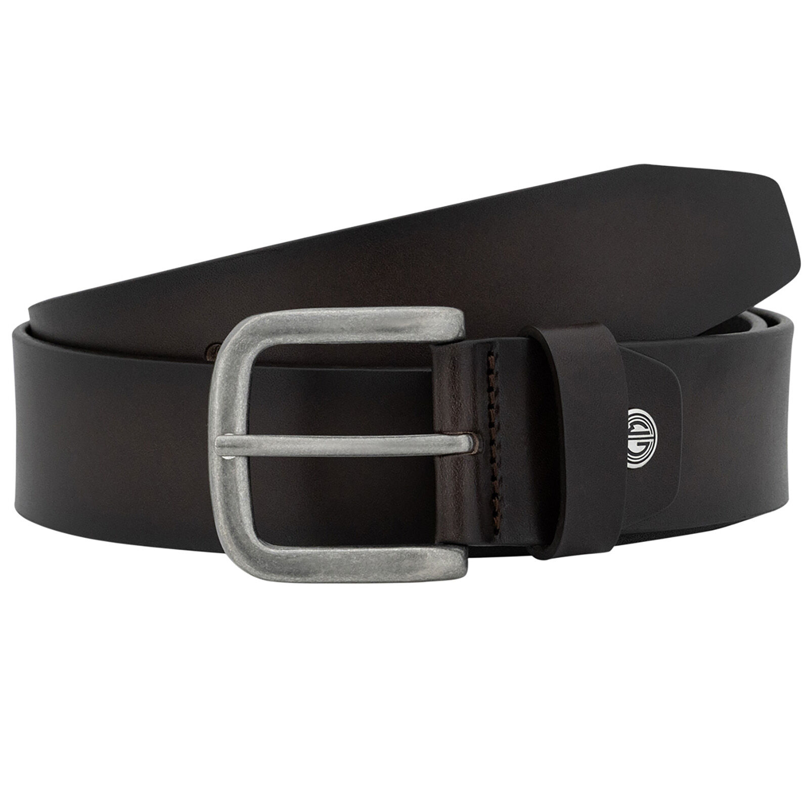 LINDENMANN leren heren riem, bruin