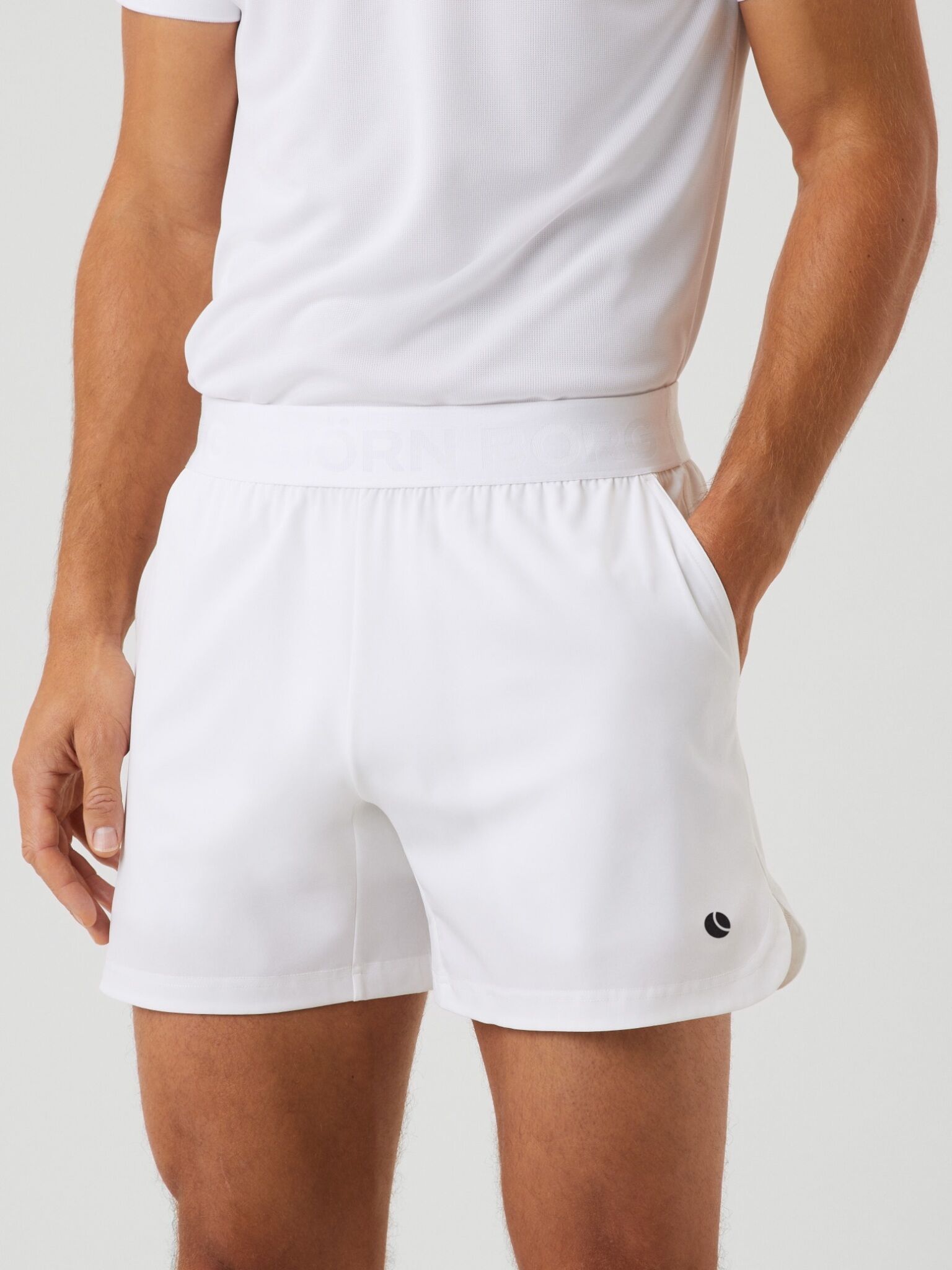 Bjorn Borg Ace Short Shorts, heren broek kort, wit