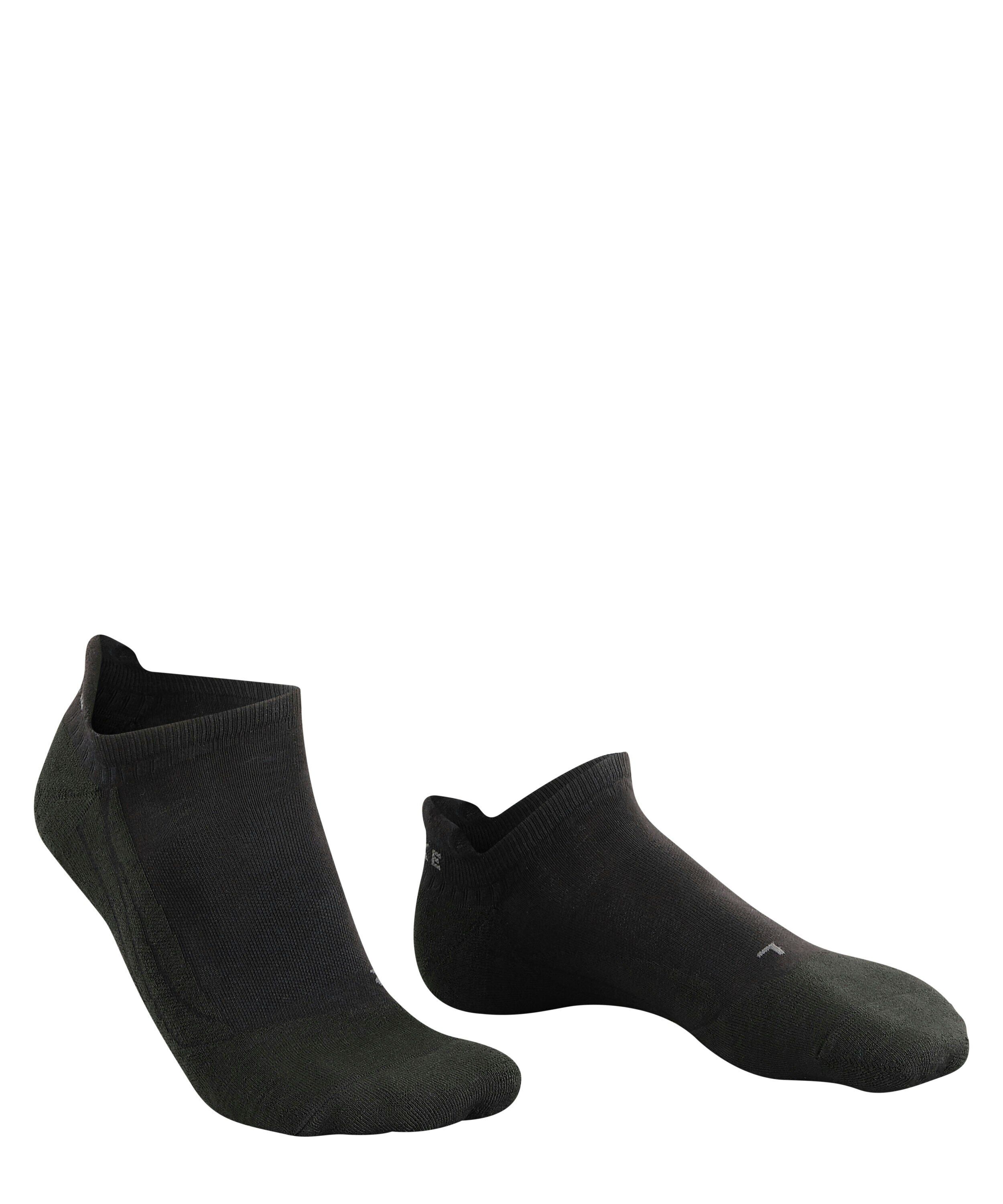 FALKE GO2 Invisible heren Golf kousenvoetjes, zwart (black)