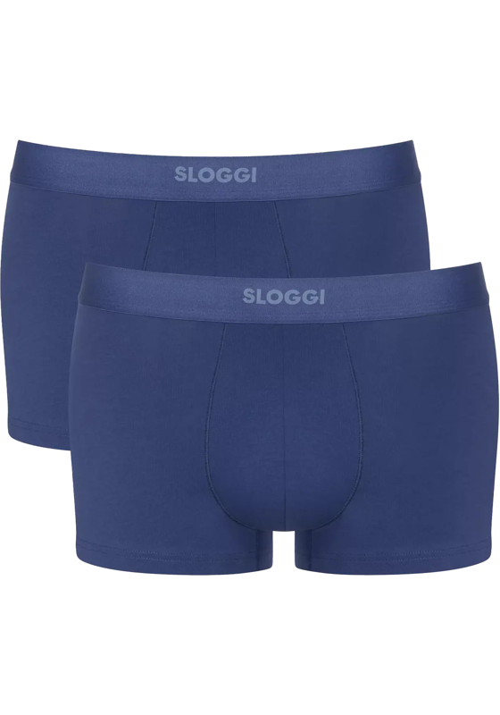 Sloggi Men EVER Ease Hipster, heren boxershort korte pijp (2-pack), donker kobaltblauw Sloggi Men EVER Ease Hipster, heren boxershort korte pijp (2-pack), donker kobaltblauw