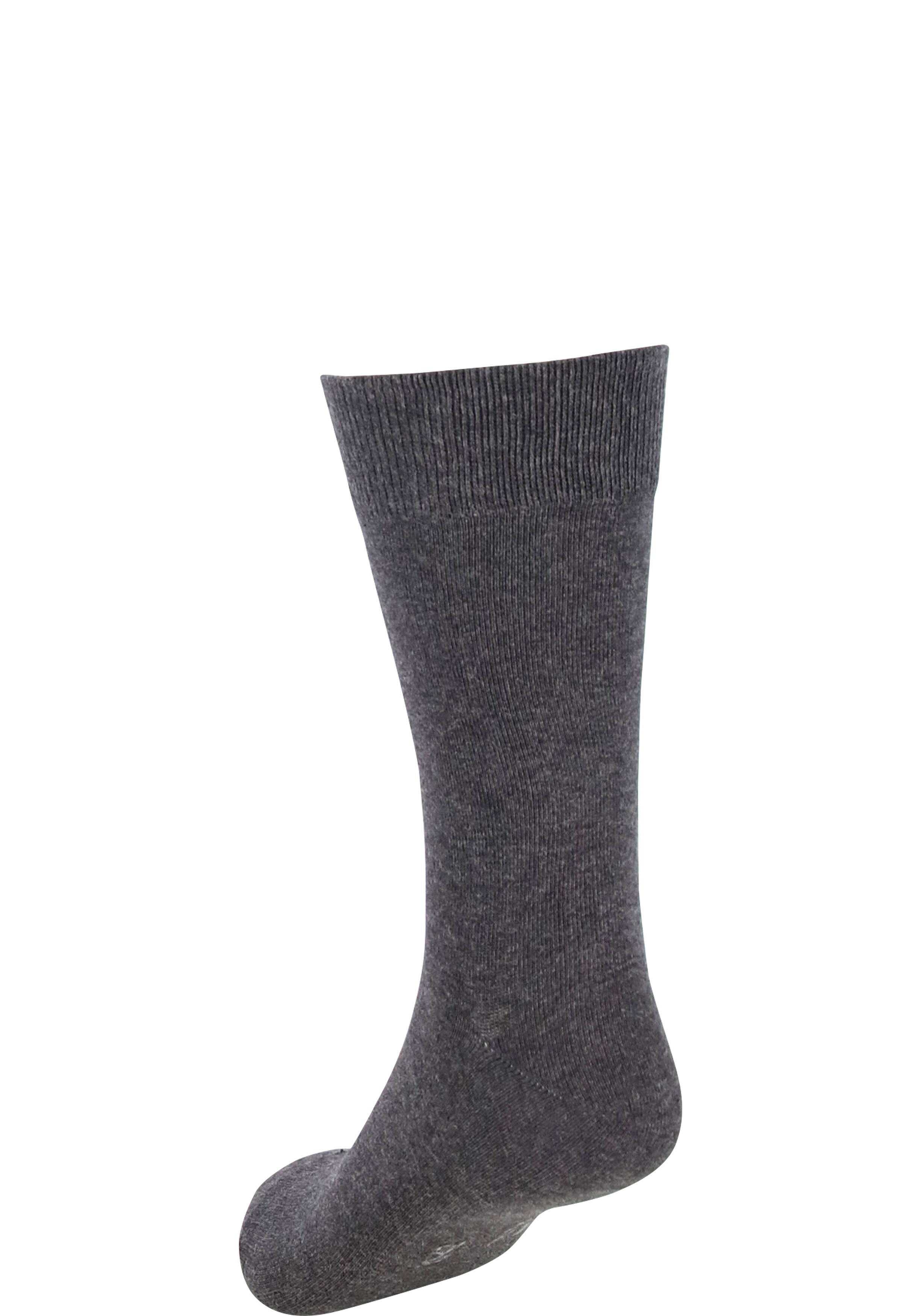 VENT herensokken katoen (2-pack), antraciet grijs