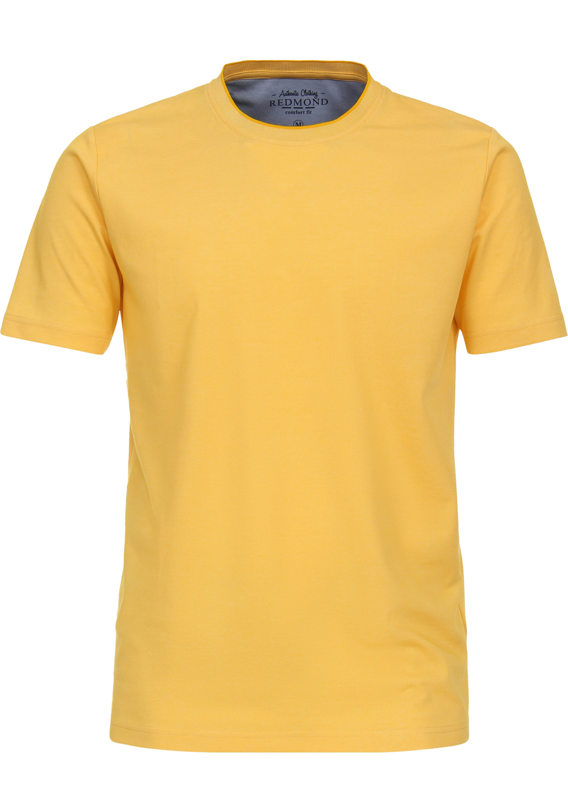 Redmond regular fit T-shirt, korte mouw O-hals, geel Redmond regular fit T-shirt, korte mouw O-hals, geel