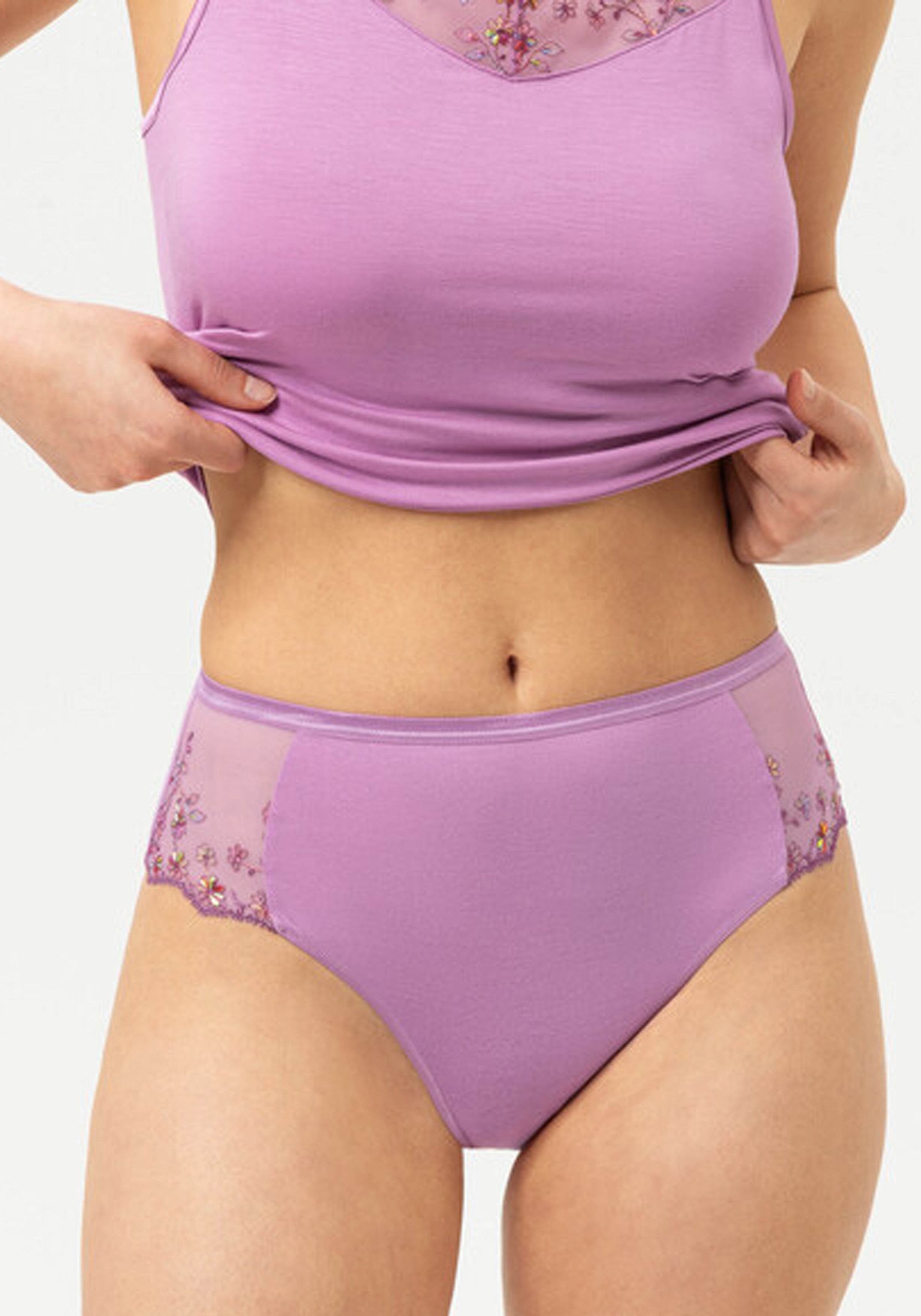 Mey dames american pants Delightful Bodywear, slip, lila
