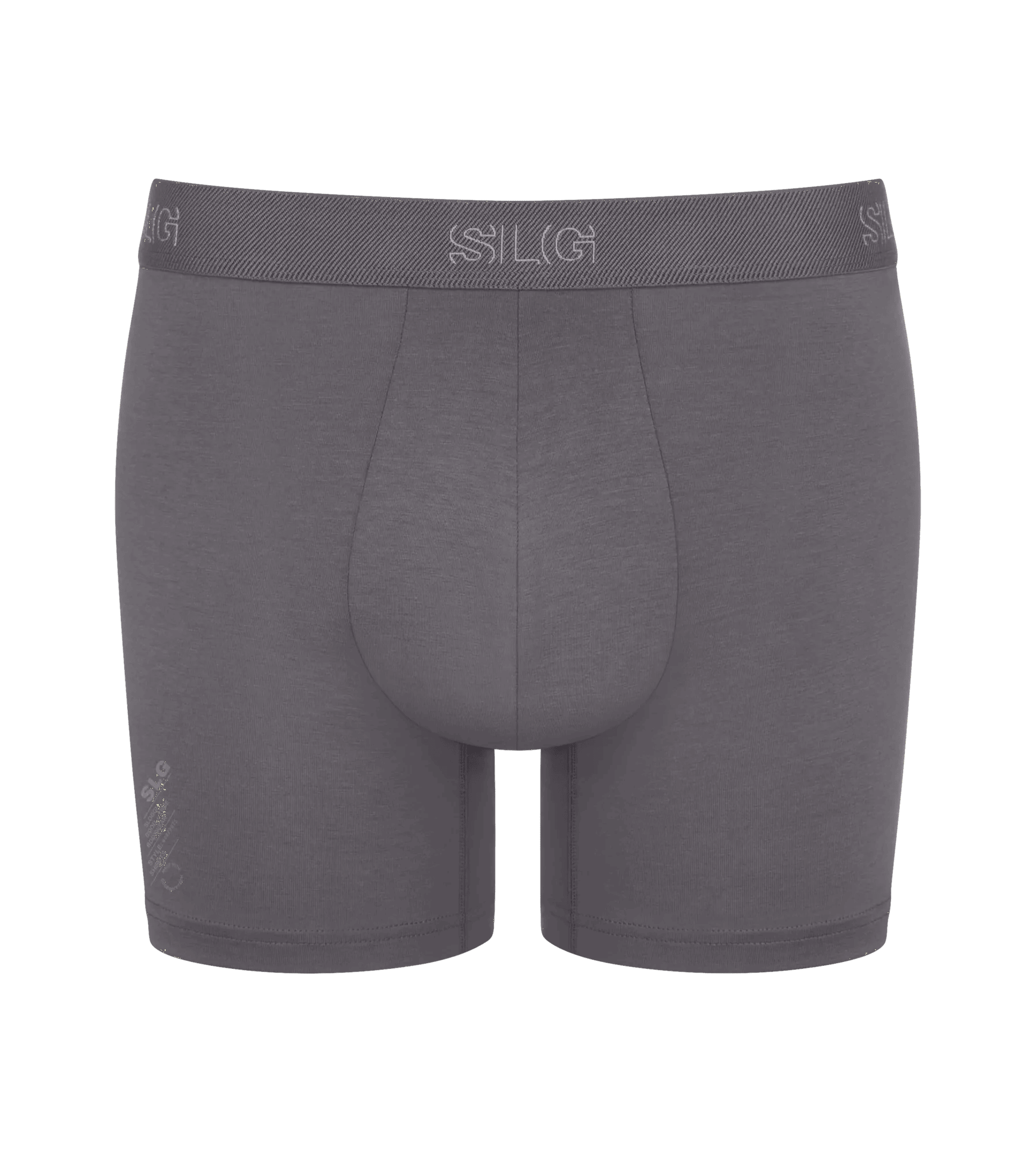 Sloggi Men SLG Base Short, heren boxershort korte pijp (2-pack), middengrijs