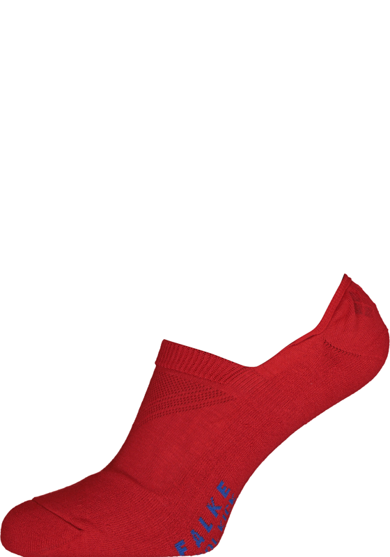 FALKE Cool Kick invisible unisex sokken, rood (fire) FALKE Cool Kick invisible unisex sokken, rood (fire)