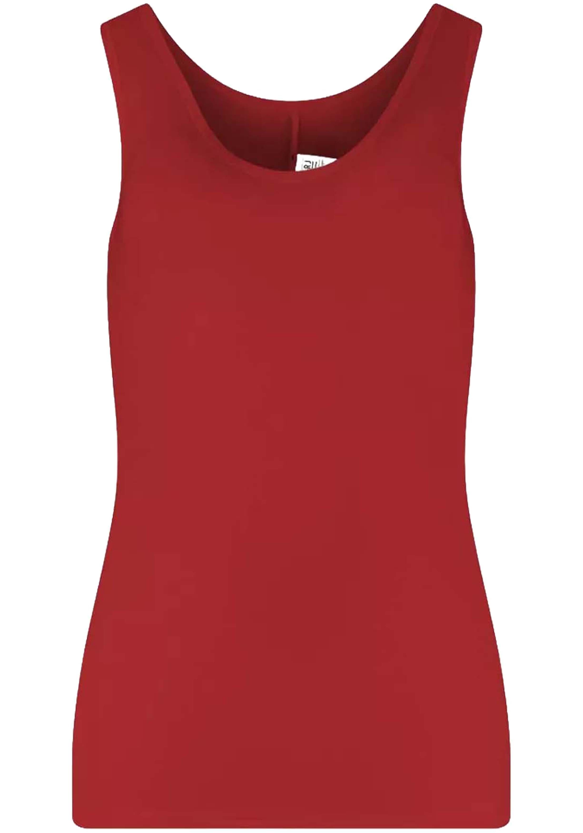 RJ Bodywear RJ dames Allure dames singlet (1-pack), donkerrood