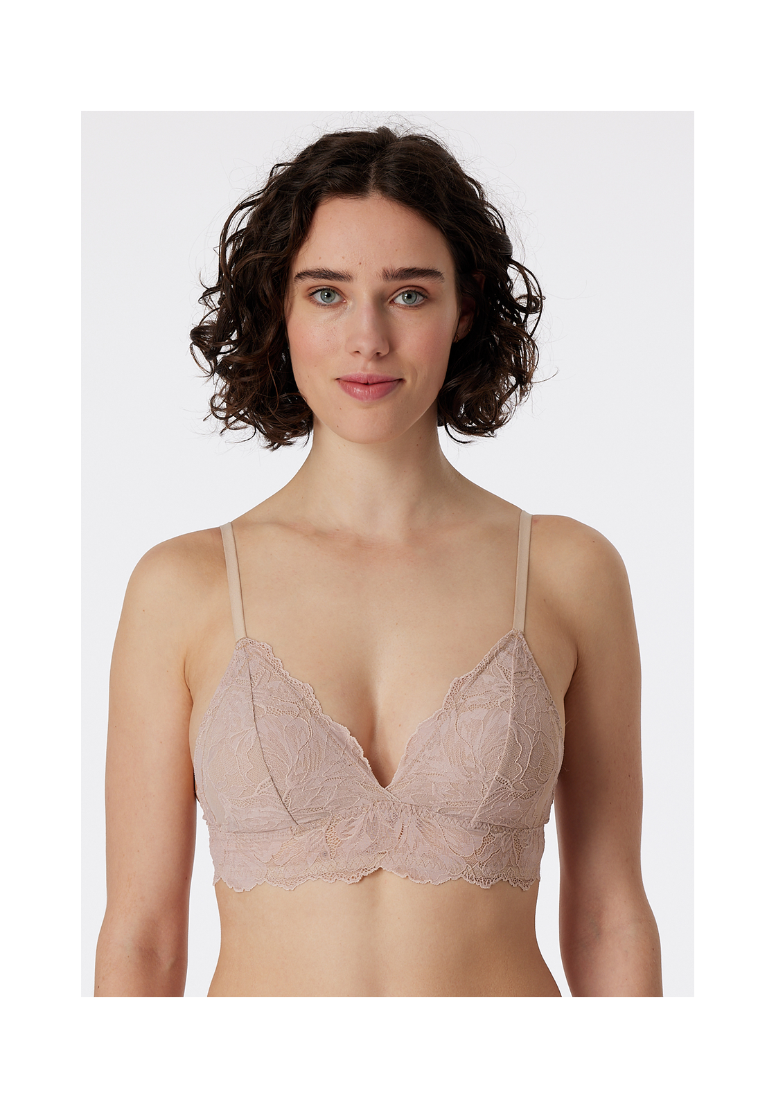 image_3_179908-409_3_1280x1280 SCHIESSER Modal&Lace bralette (1-pack), dames bustier verwijderbare kussentjes beige