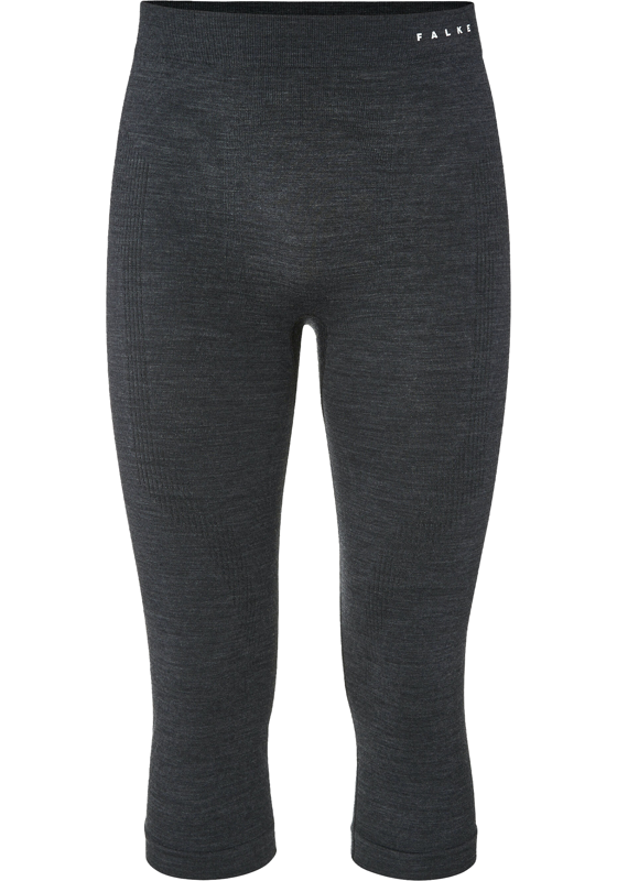 FALKE heren 3/4 tights Wool-Tech, thermobroek, zwart (black) FALKE heren 3/4 tights Wool-Tech, thermobroek, zwart (black)