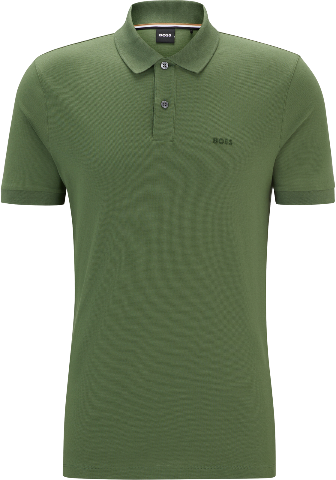 50468301-381 BOSS Pallas regular fit polo, pique, groen
