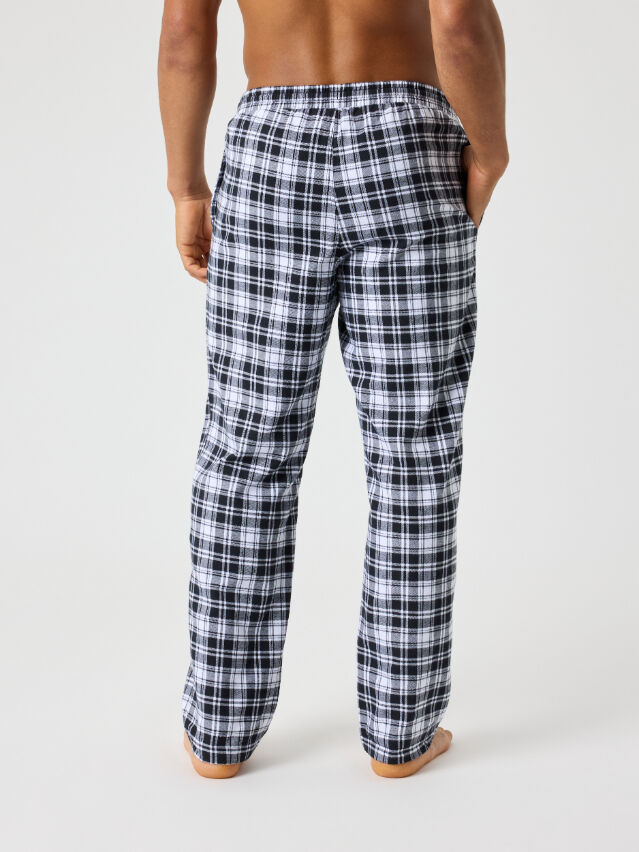 Bjorn Borg Core Flannel Pyjama Pants, heren pyjama- en loungebroek, meerkleurige print