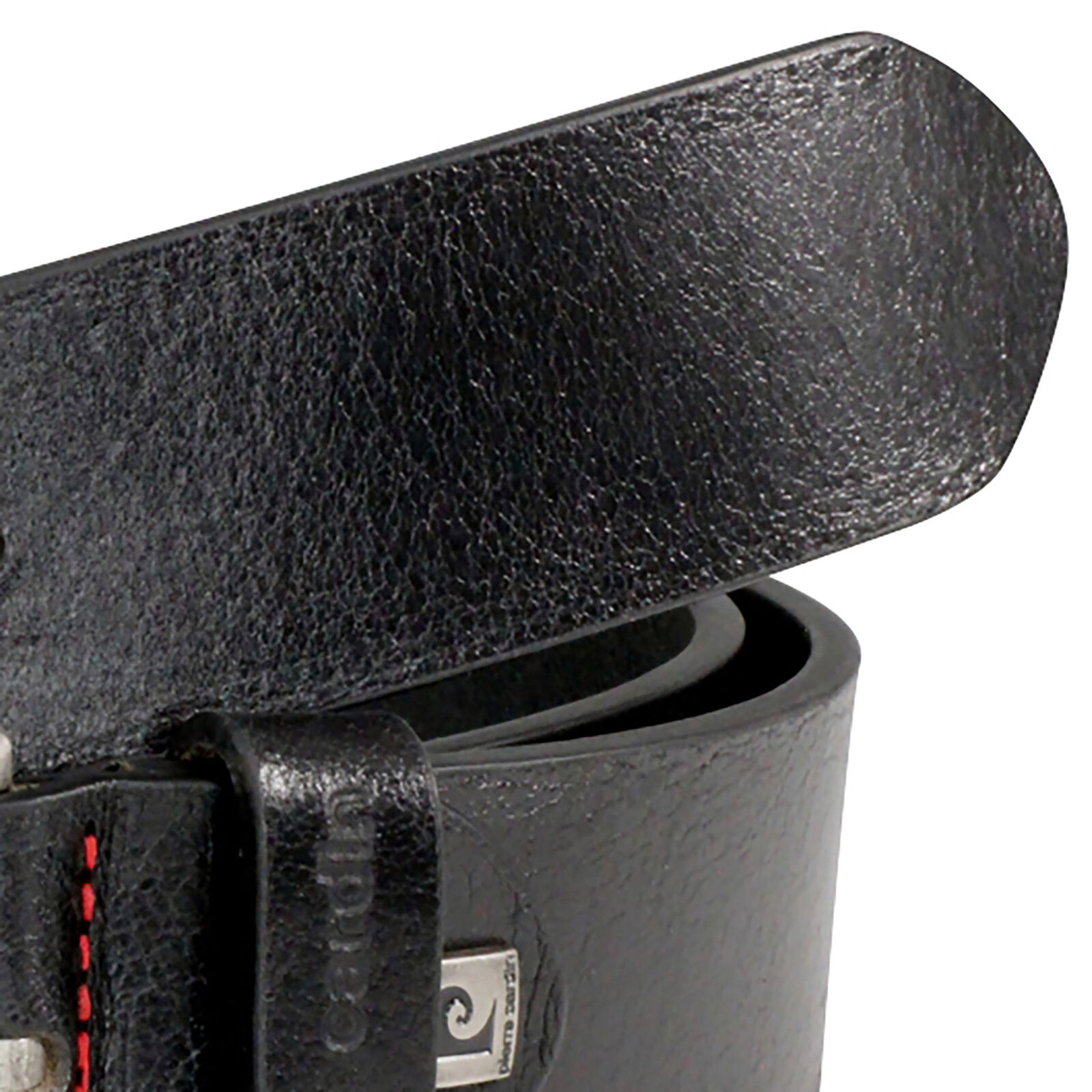 PIERRE CARDIN leren heren riem, zwart