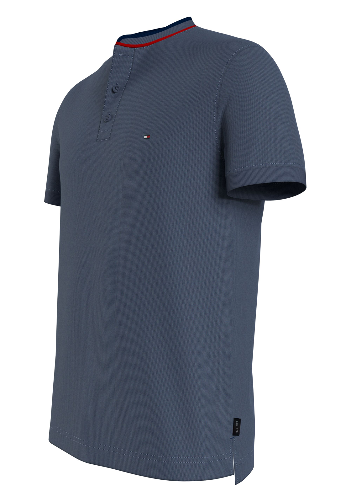 image_4_MW0MW34752C9T_D_C4101wid2000amphei2000ampop_usm1710 Tommy Hilfiger Mao Rwb Tipped Slim Polo, heren poloshirt, jeansblauw