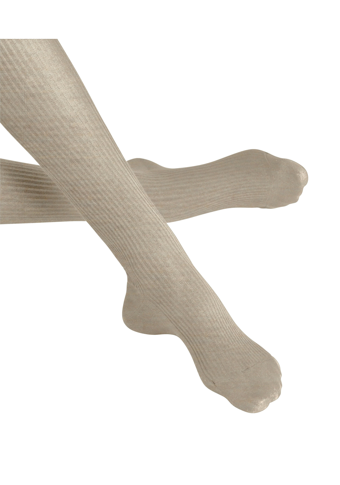 FALKE Family Rib TI dames panty, linen melange FALKE Family Rib TI dames panty, linen melange