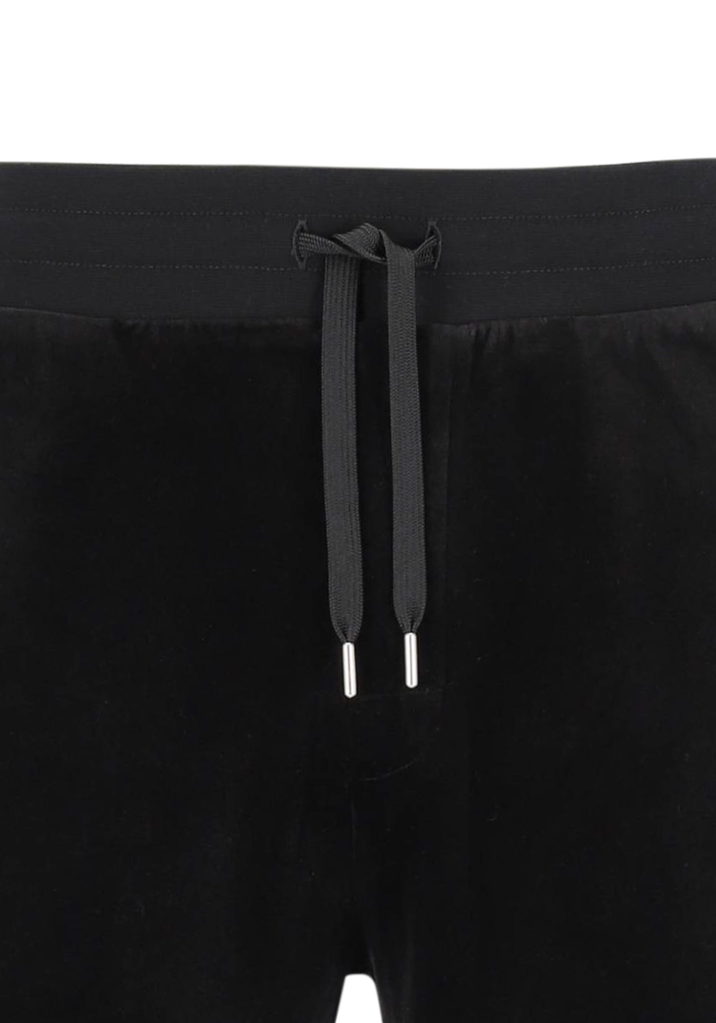 BOSS Velour Pants, heren pyjama- of loungebroek, zwart