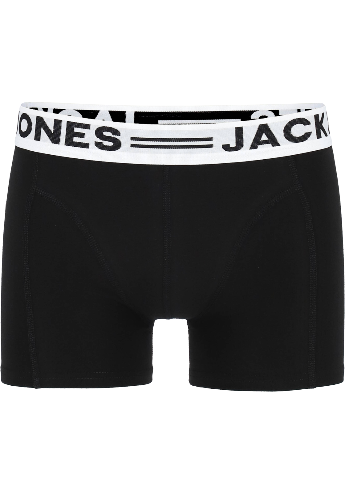 02-5712066789137-jack_and_jones-boxers-zwart-3p_HR Jack & Jones heren boxers Sense trunks (3-pack), zwart