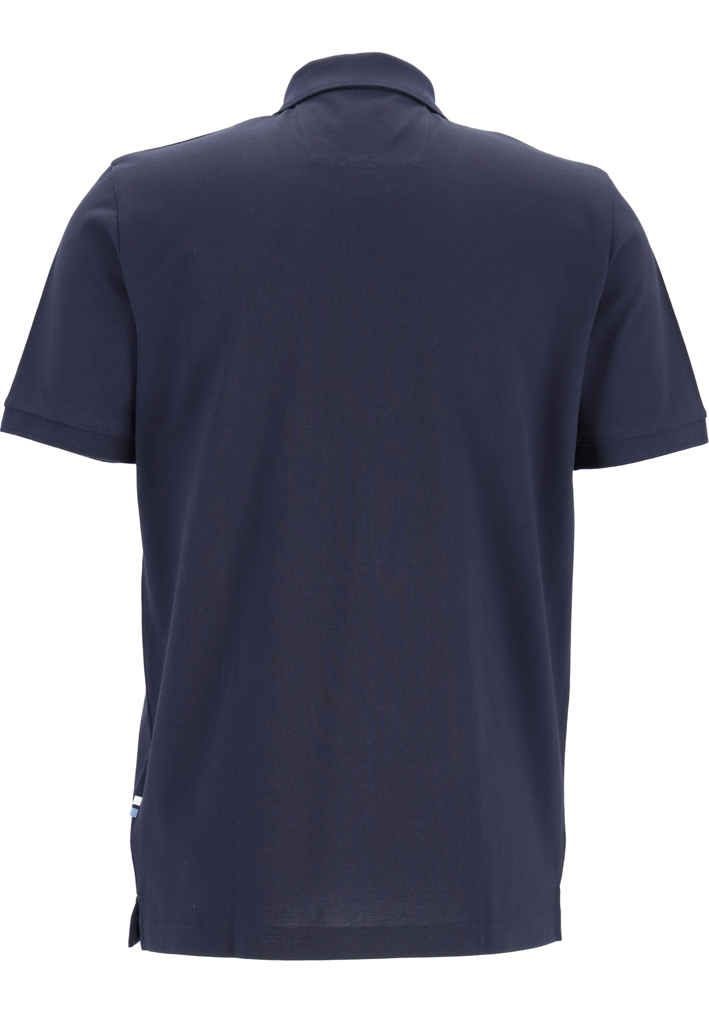 OLYMP Polo Casual, modern fit polo, marine blauw