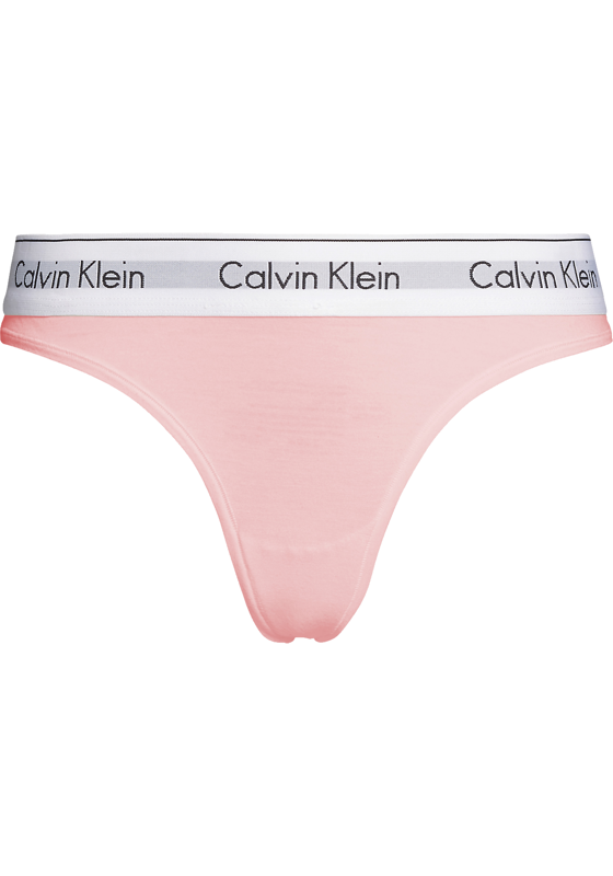 Calvin Klein dames Modern Cotton string, licht roze Calvin Klein dames Modern Cotton string, licht roze
